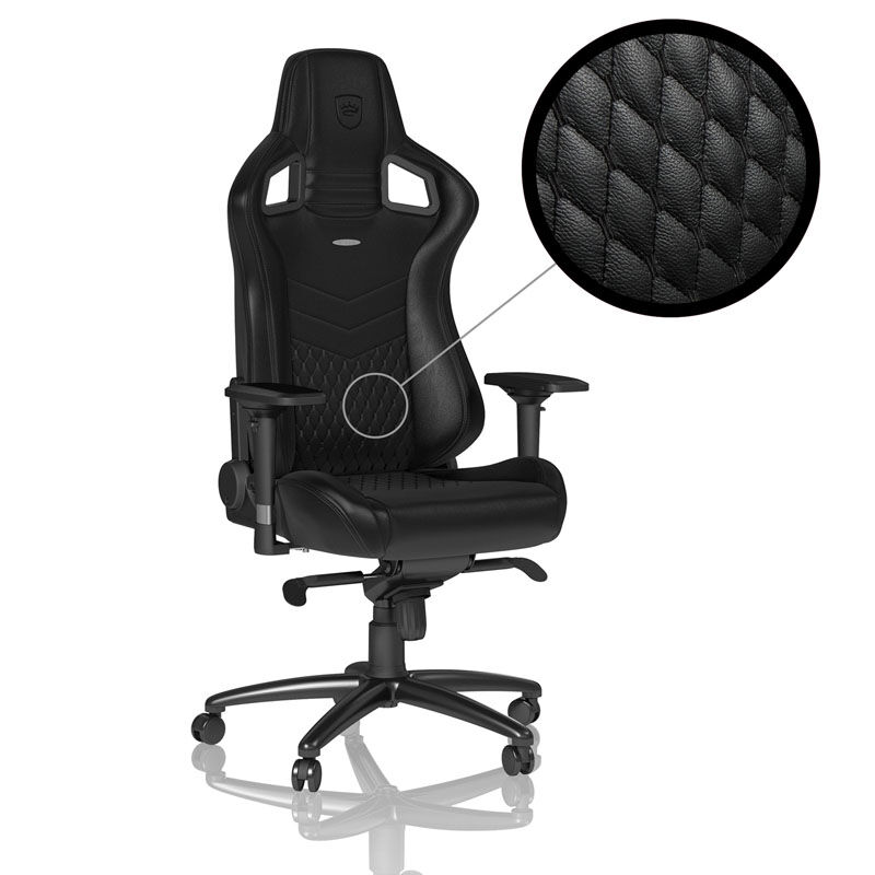 noblechairs EPIC Real Leather Gaming Chair - Nero
