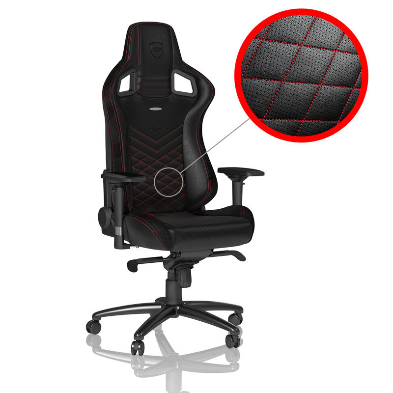 noblechairs EPIC Gaming Chair - Nero/Rosso