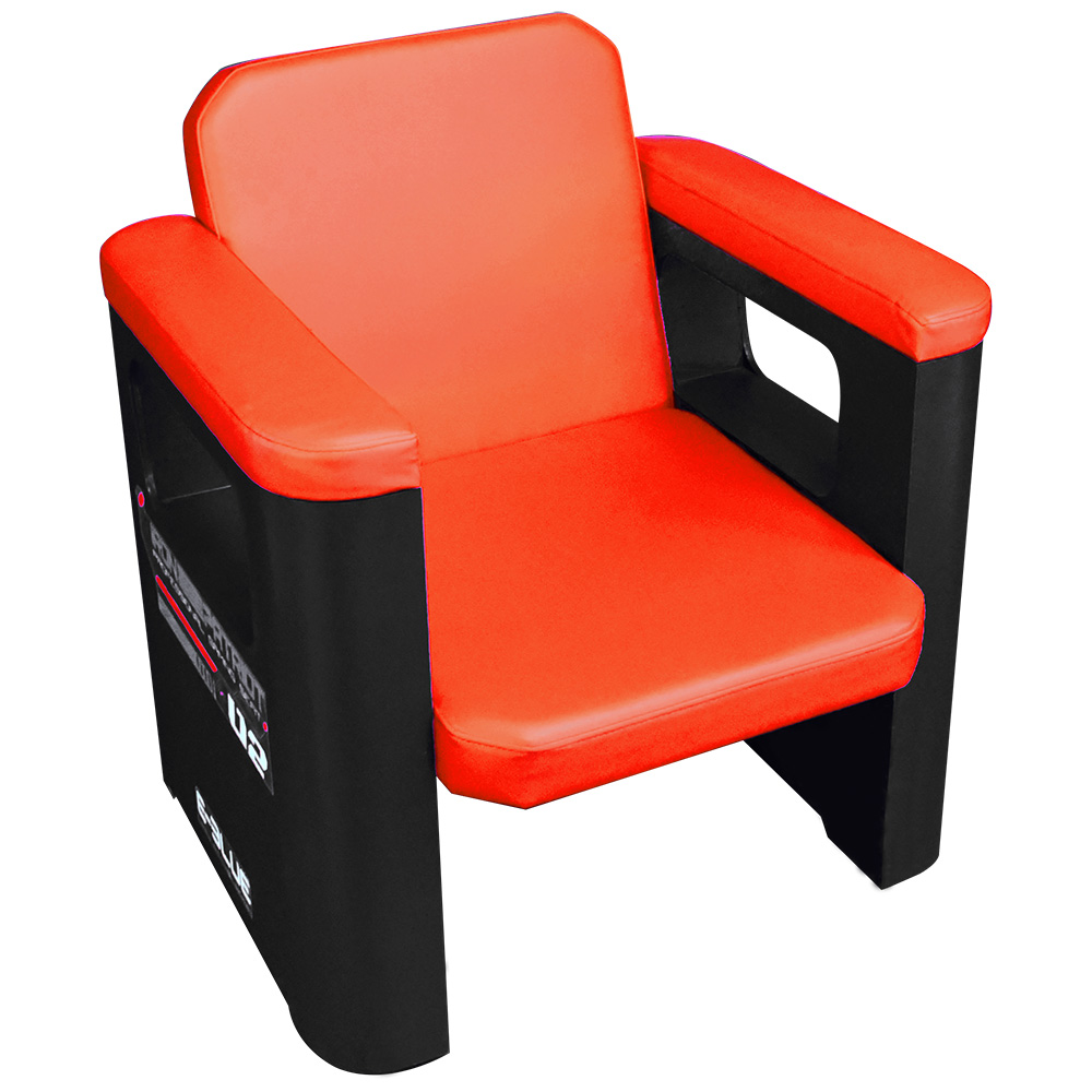 E-Blue Cobra Advance Gaming Sofa - Rosso/Nero