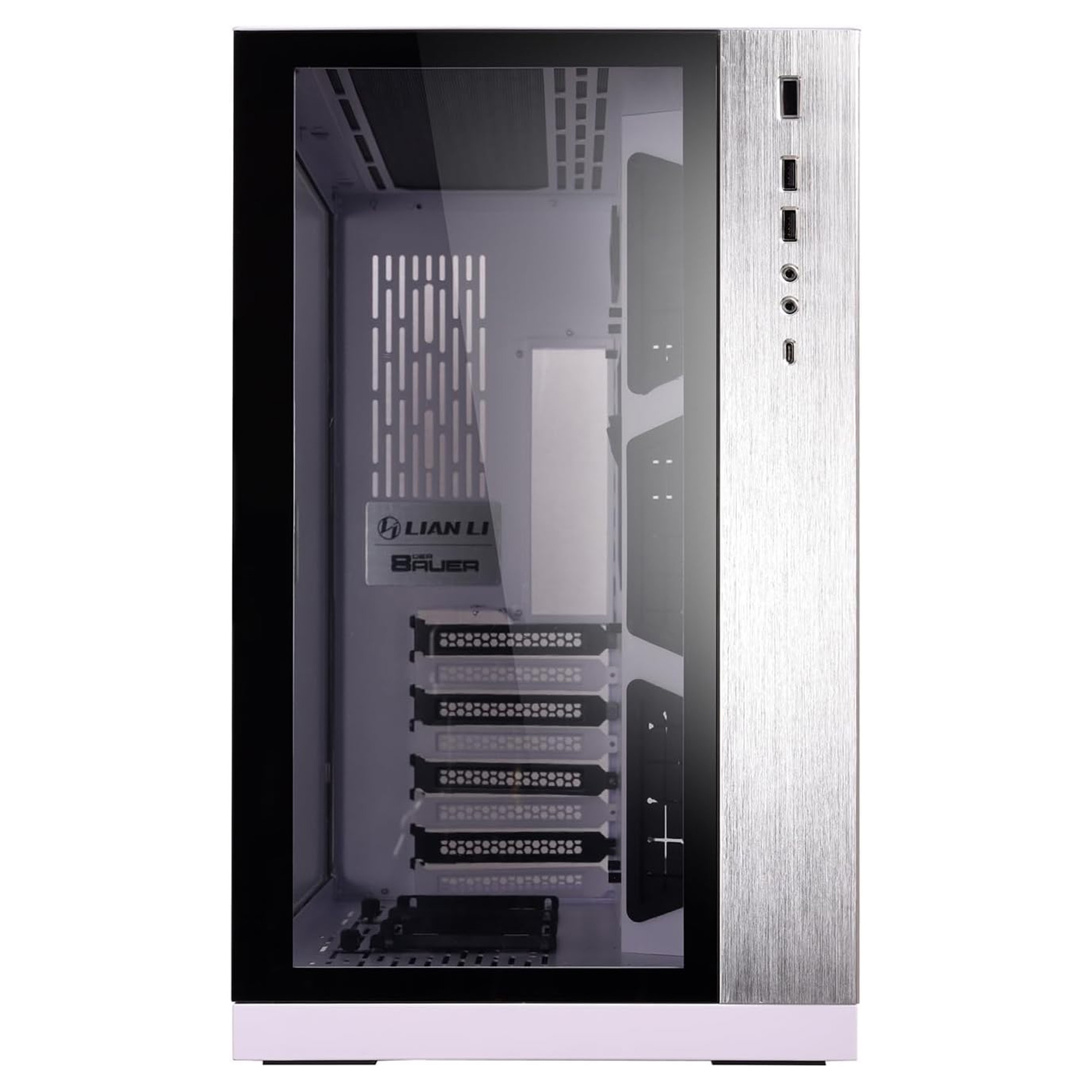 Lian Li PC-O11DW Dynamic Middle Tower, Tempered Glass - Bianco - immagine 3