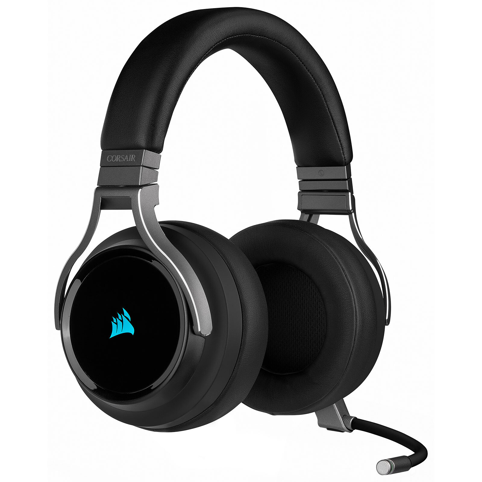 Corsair Virtuoso RGB Wireless High-Fidelity Gaming Headset - Carbonio