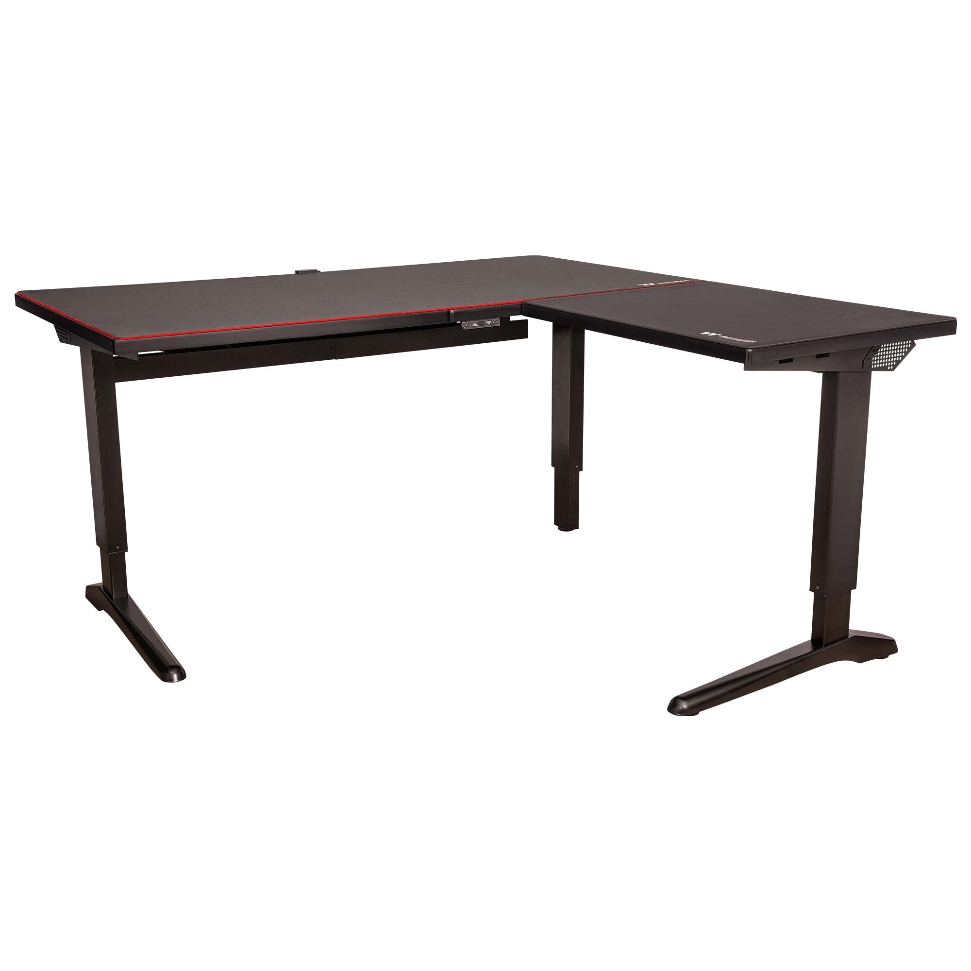 Thermaltake ToughDesk 500L RGB BattleStation Gaming Desk - Regolazione Altezza Elettrica