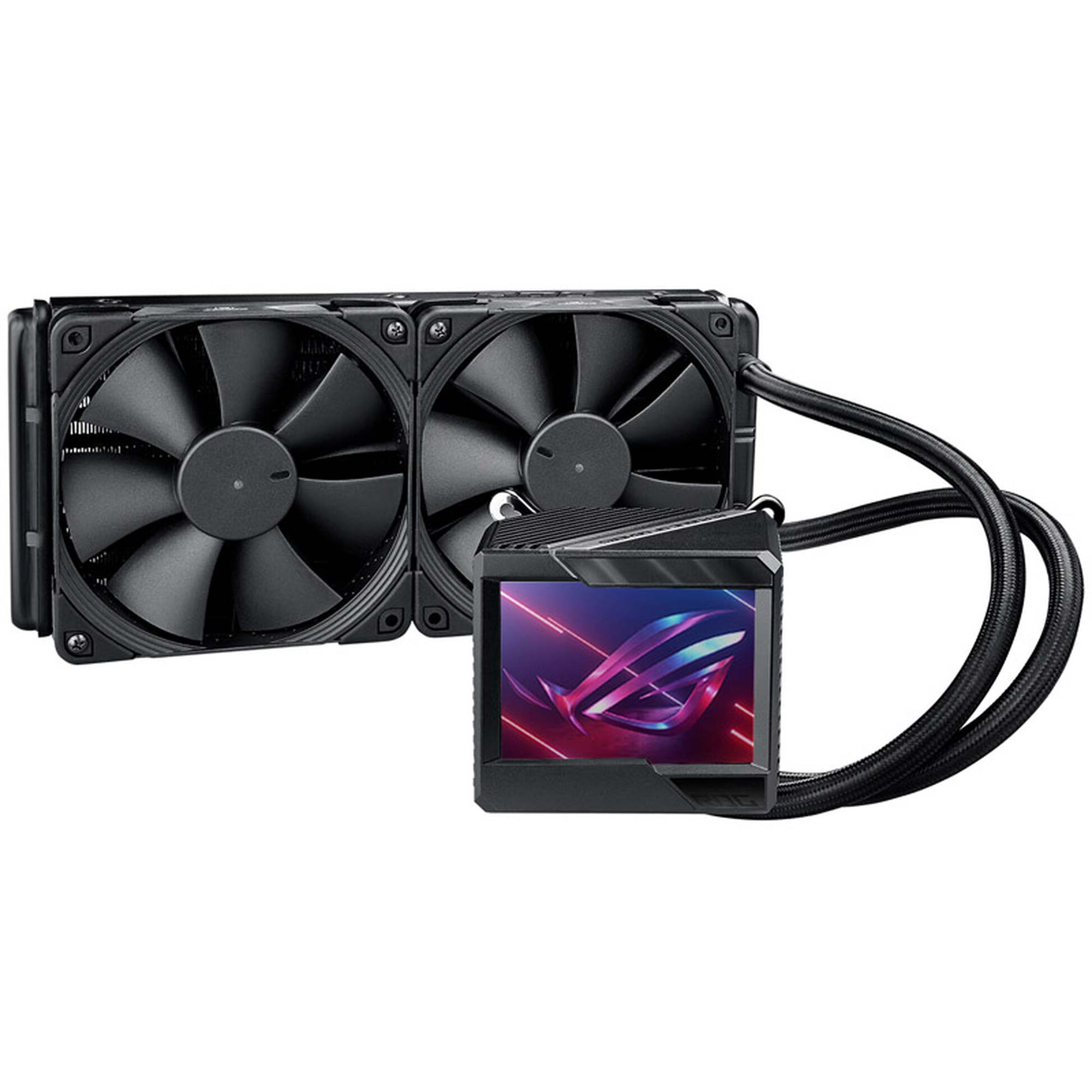 Asus ROG RYUJIN II 240 Cooler AIO, schermo LCD 3.5" - 240 mm