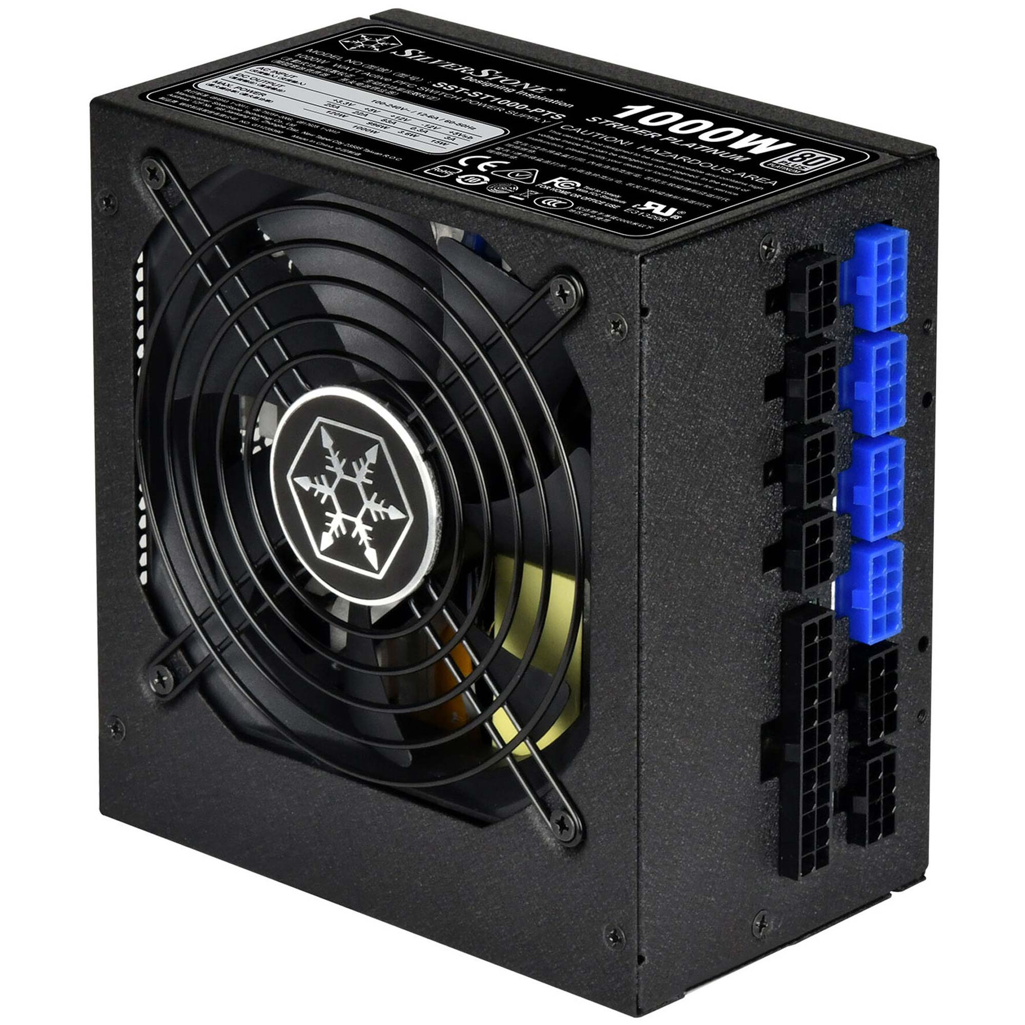 Silverstone SST-ST1000-PTS Strider 80 Plus Platinum Modulare - 1000 Watt