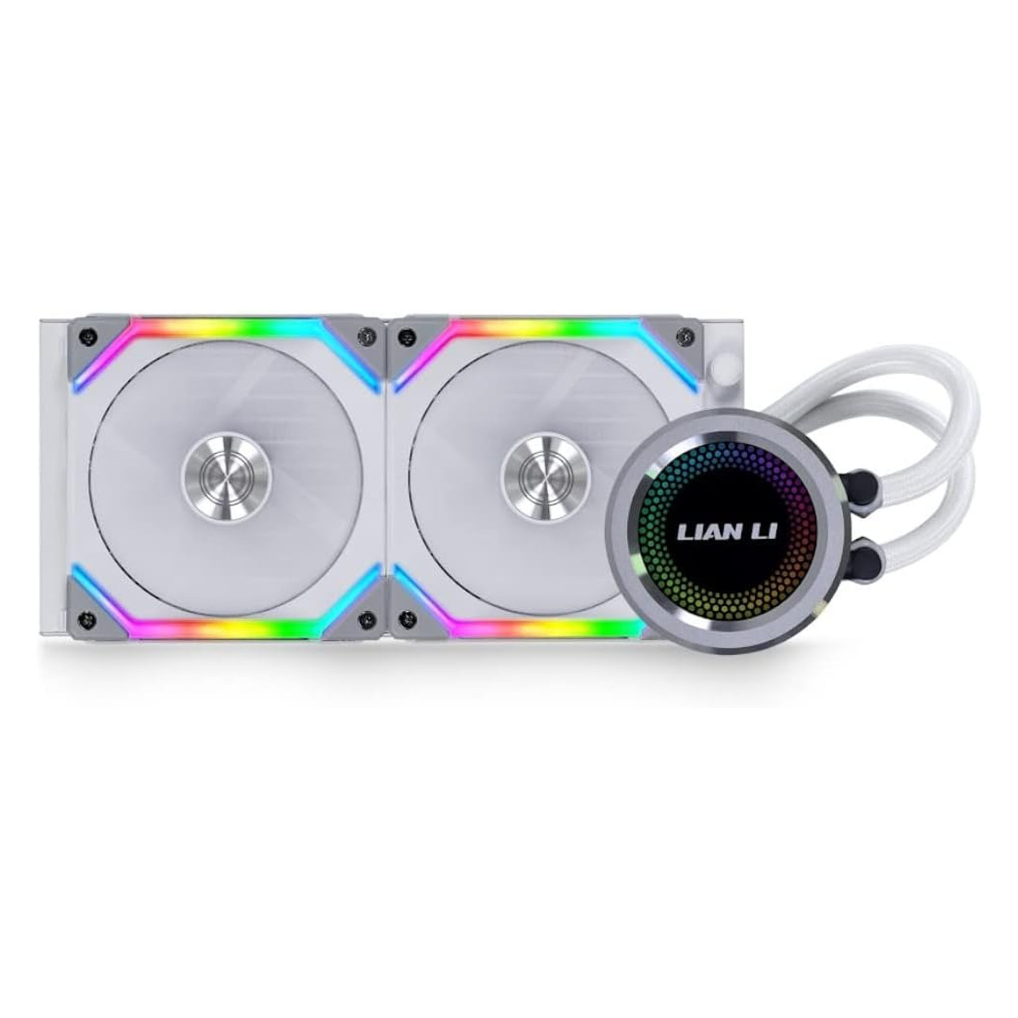 Lian Li GALAHAD 240 SL V2 AIO Water Cooler, ARGB - Bianco