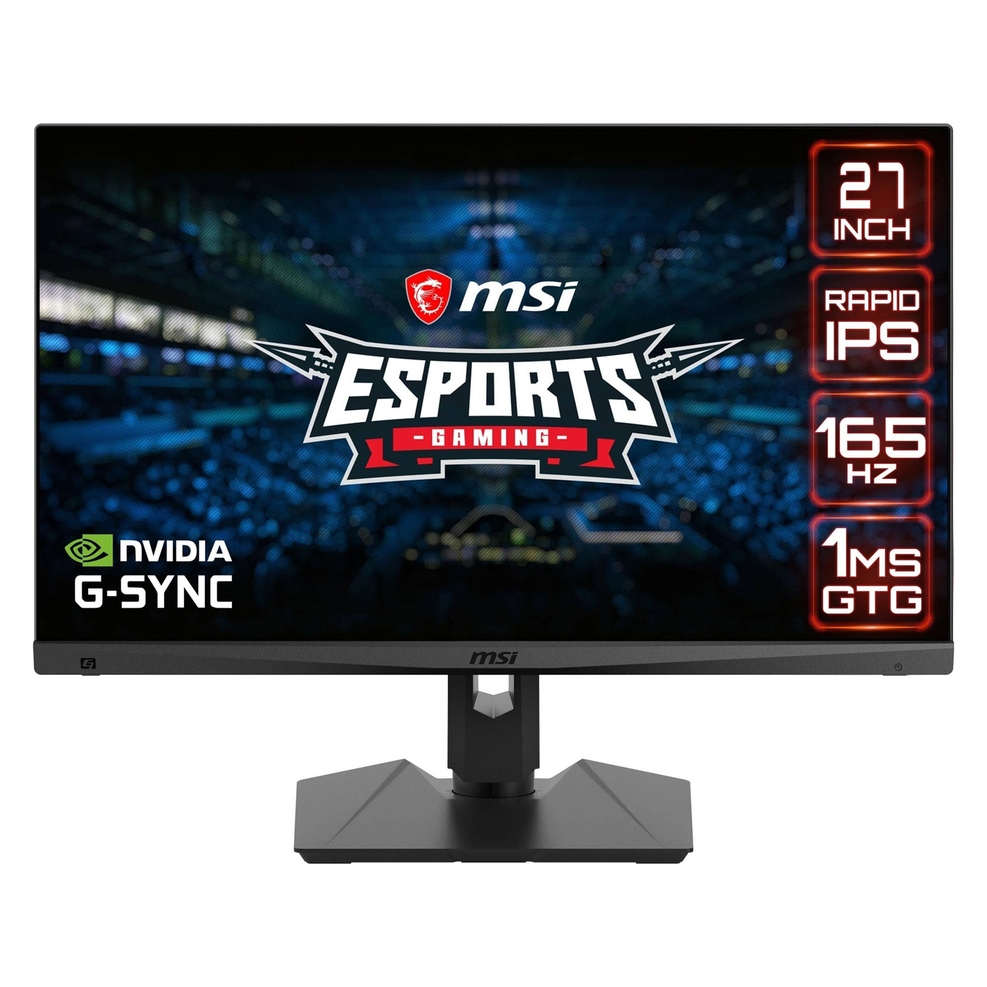 MSI Optix MAG274QRF-QD 27" Flat, WQHD 2560x1440, 165Hz, 1ms - HDMI/DP - immagine 2