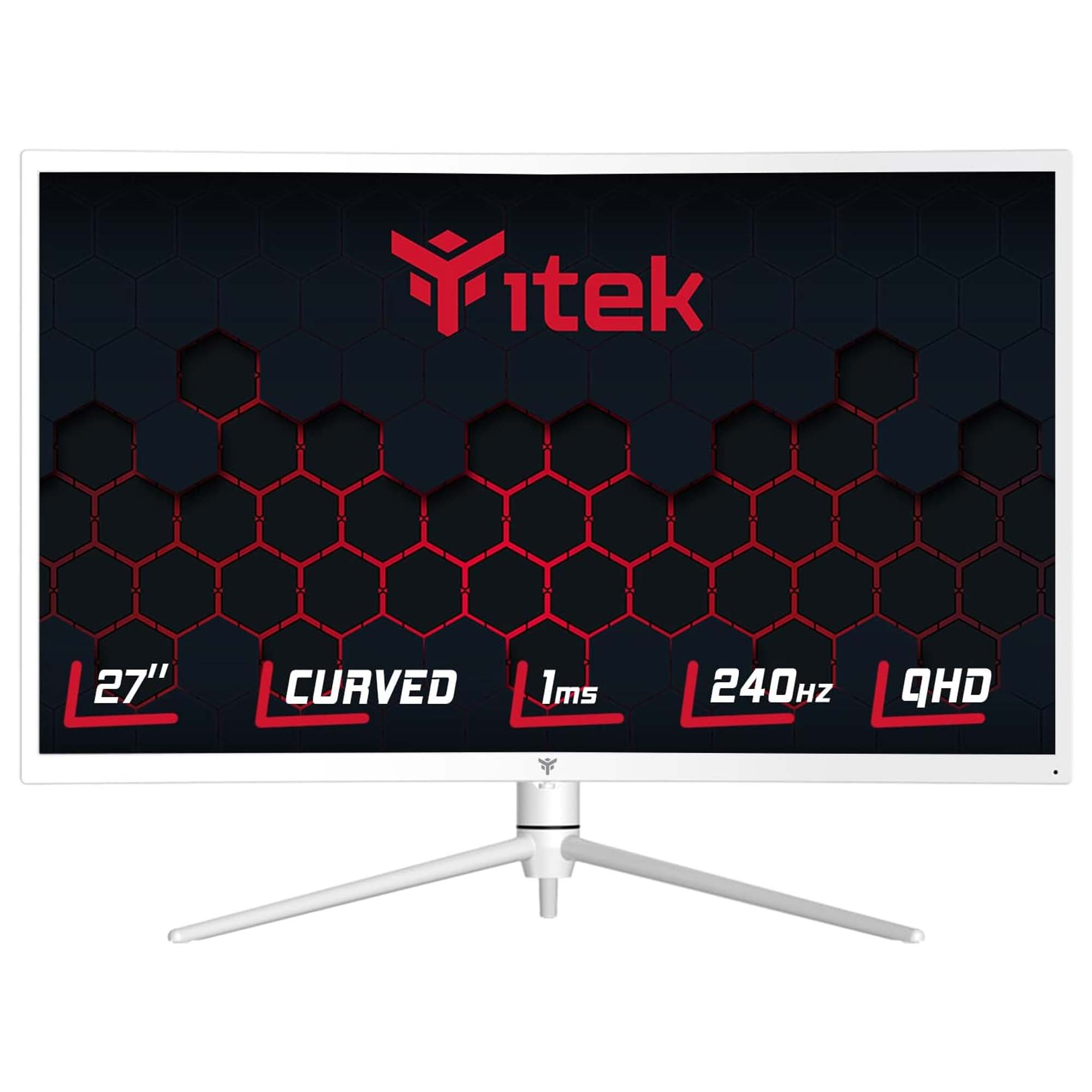 iTek GGC 27" Curvo 1000R, QHD 240Hz, VA, HDR1000 - HDMI/DP