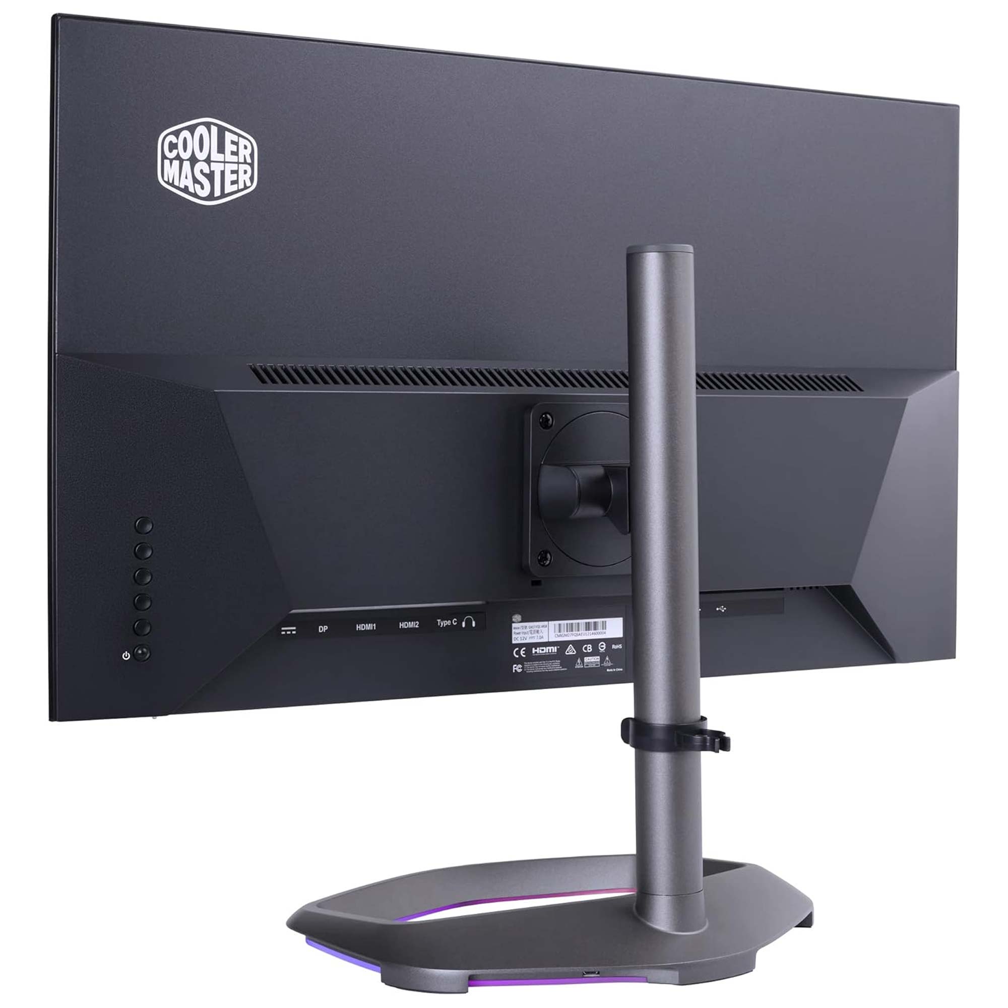 Cooler Master GM27-FQS 27" Flat ARGB, QHD 165Hz, IPS, HDR 10, 1ms - HDMI/DP - immagine 4