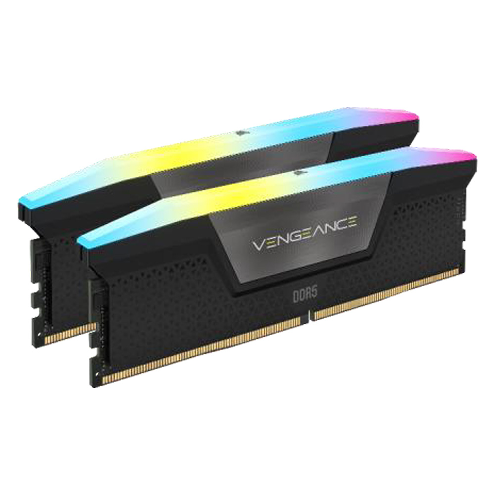 Corsair Vengeance RGB DDR5 6000MHz C38, Nero - 32GB (2x16GB)