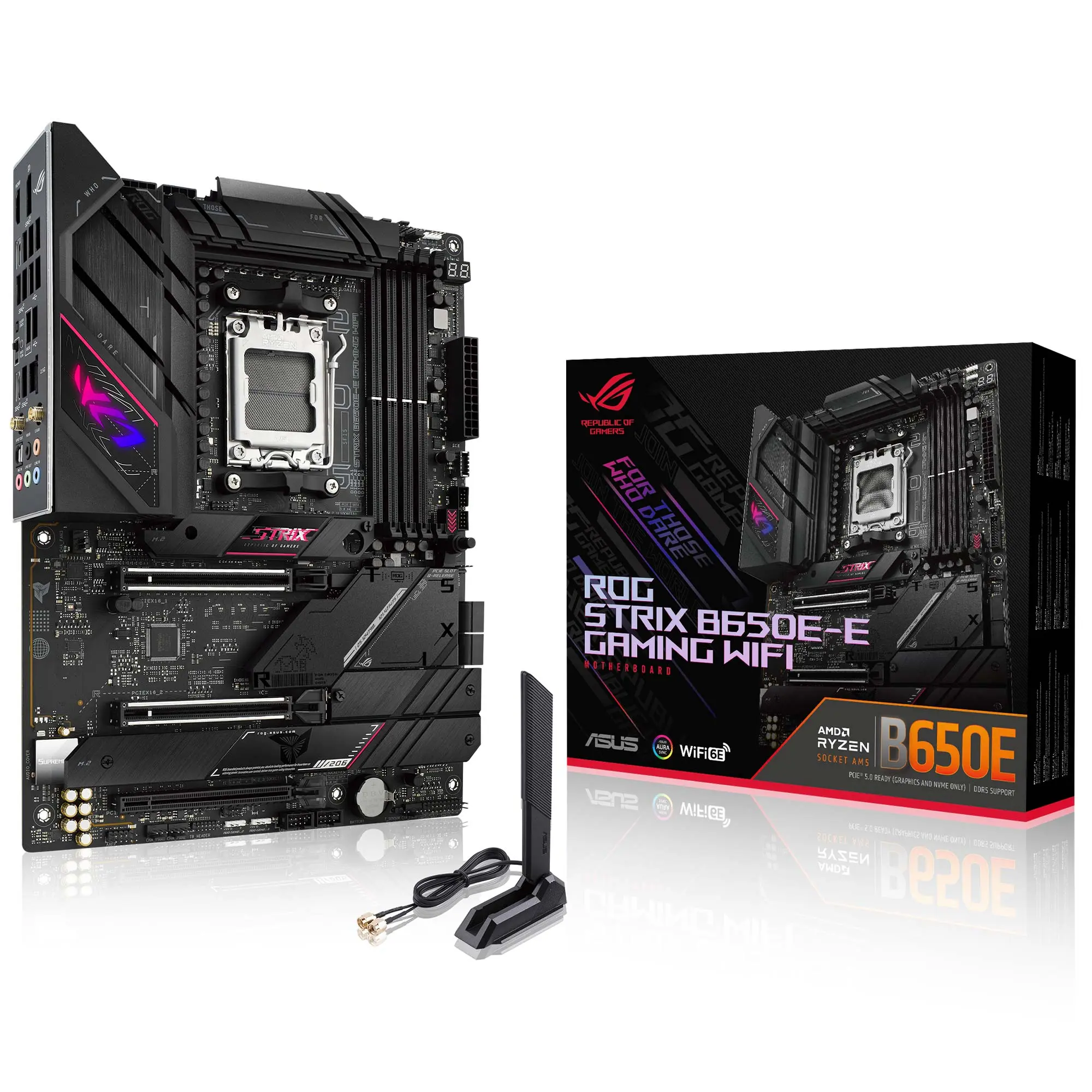 Asus ROG STRIX B650E-E Gaming WiFi - Socket AM5, DDR5
