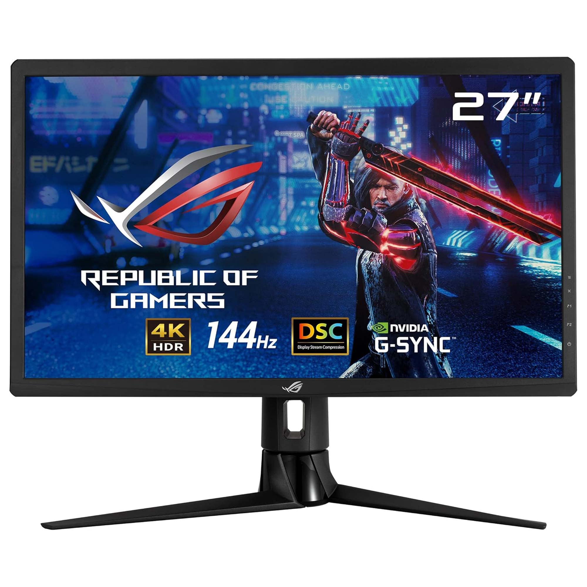 Asus ROG Swift XG27UQR, 27" 4K UHD, 144Hz, Adaptive Sync, HDR400