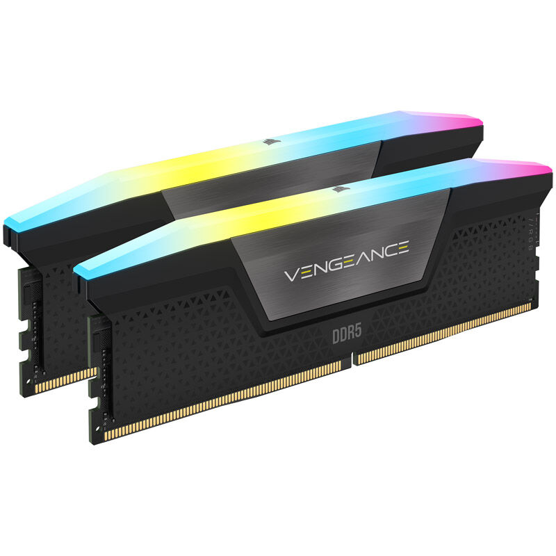 Corsair Vengeance RGB DDR5 7200MHz C36, Nero - 48GB (2x24GB)