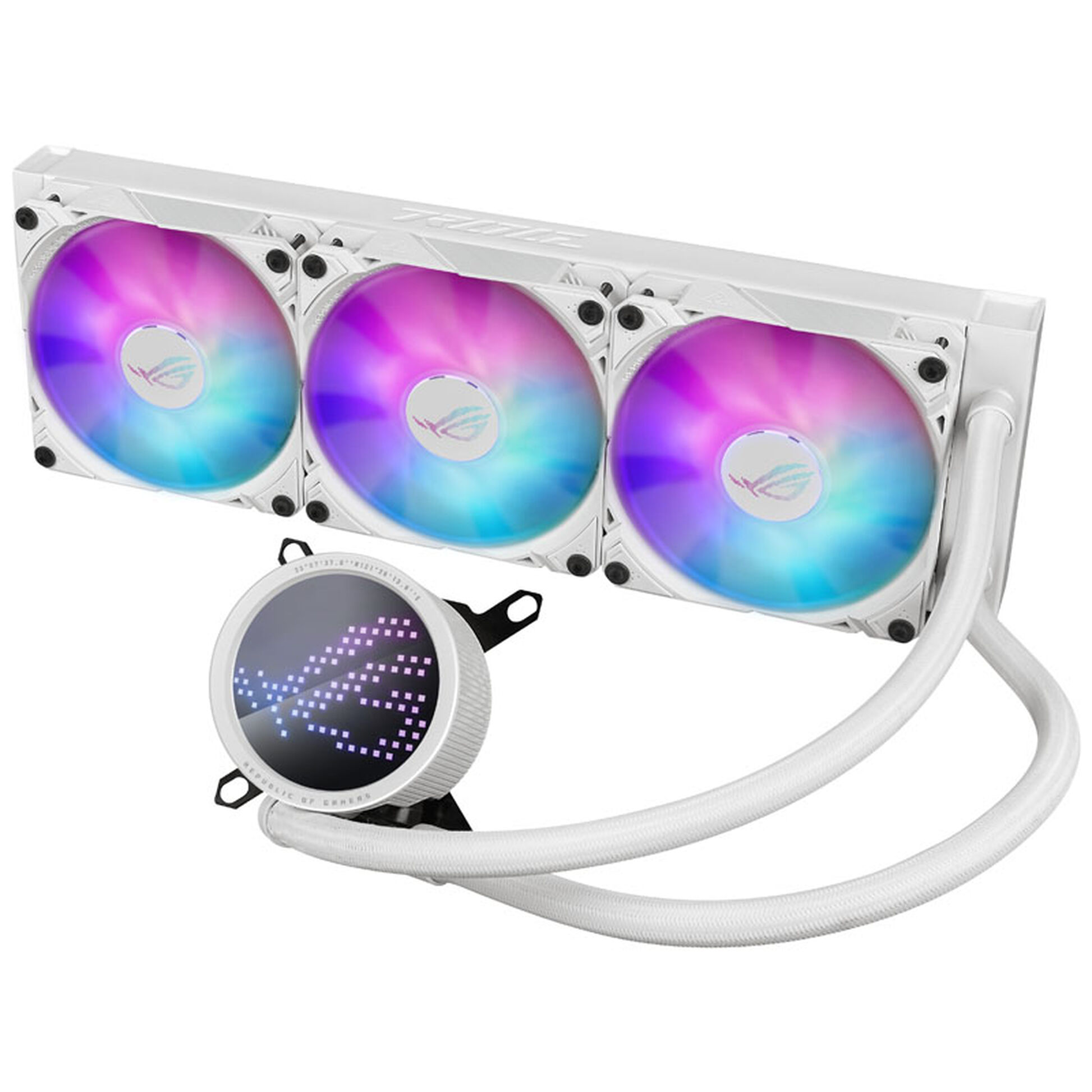 Asus ROG Ryuo III 360 ARGB Cooler AIO, Bianco - 360 mm