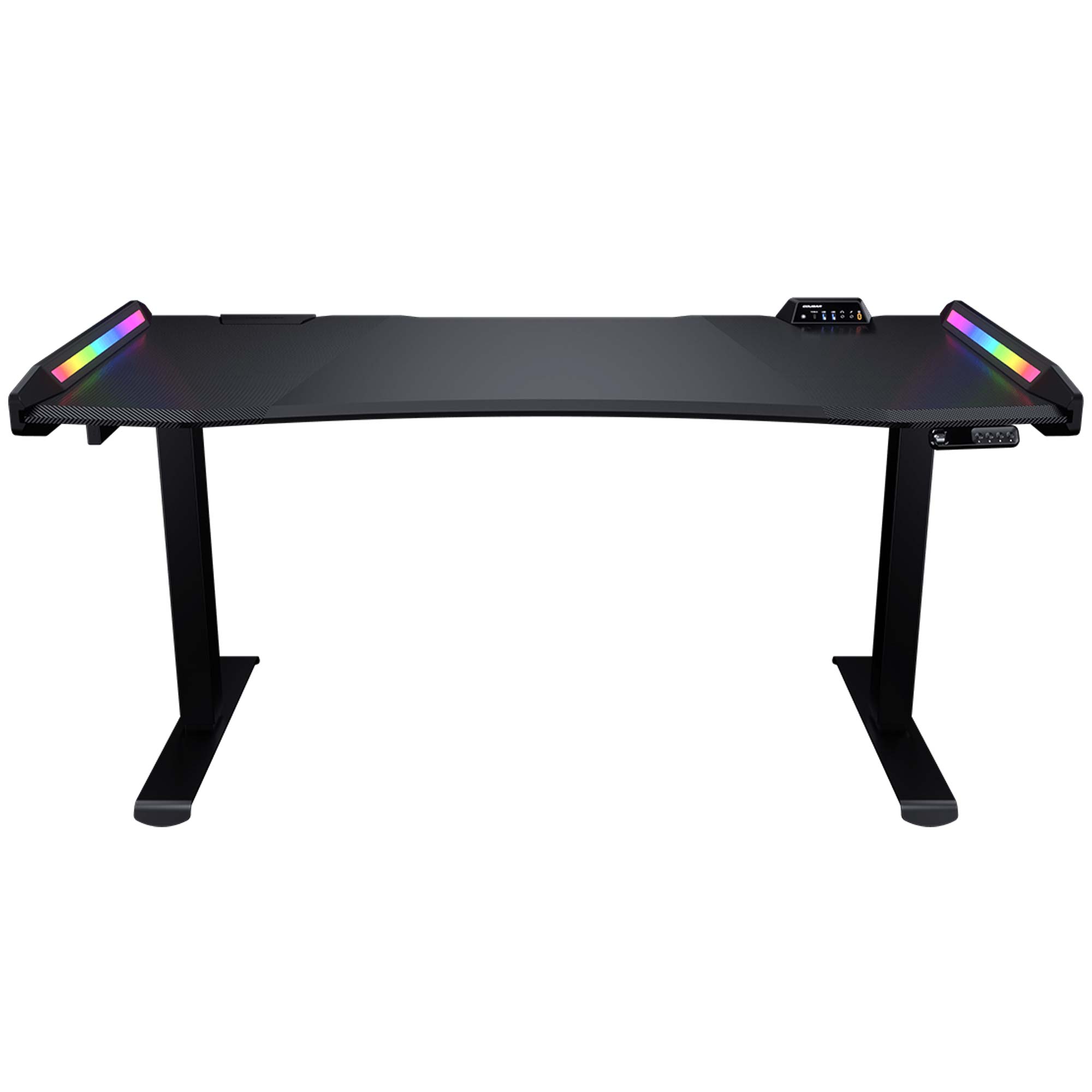 Cougar E-Mars Gaming Desk RGB, Regolazione Elettrica Altezza - Nero - immagine 2