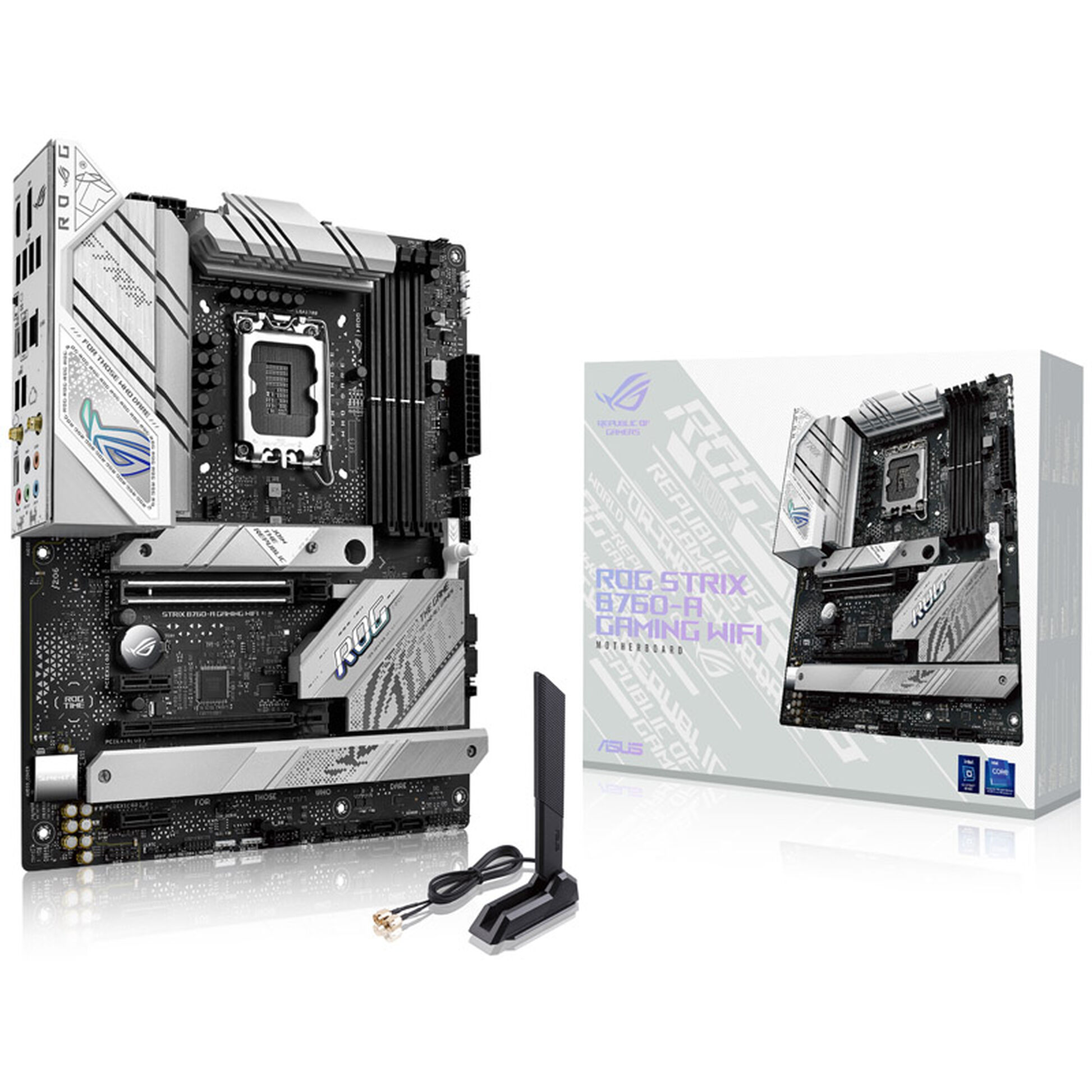 Asus ROG STRIX B760-A Gaming WiFi, DDR5 - Socket 1700