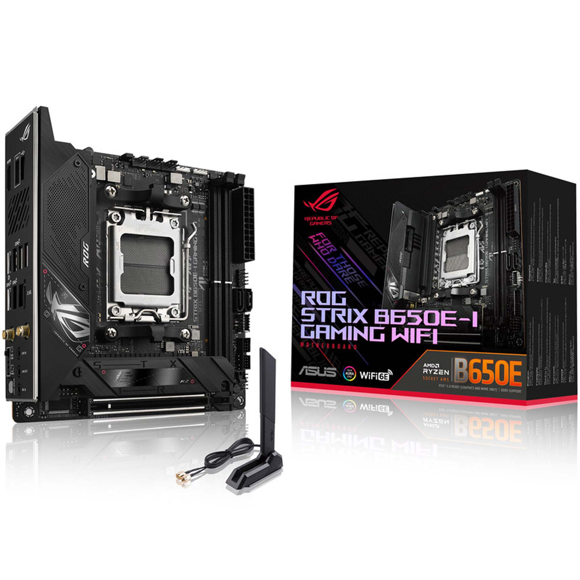 Asus ROG STRIX B650E-I Gaming WiFi - Socket AM5, DDR5