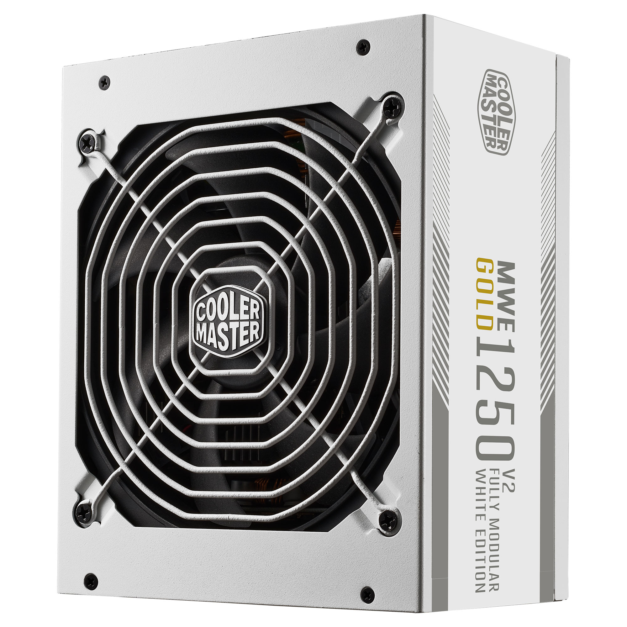 Cooler Master MWE Gold 1250 V2 Modulare, 80Plus Gold, Bianco - 1.250 watt