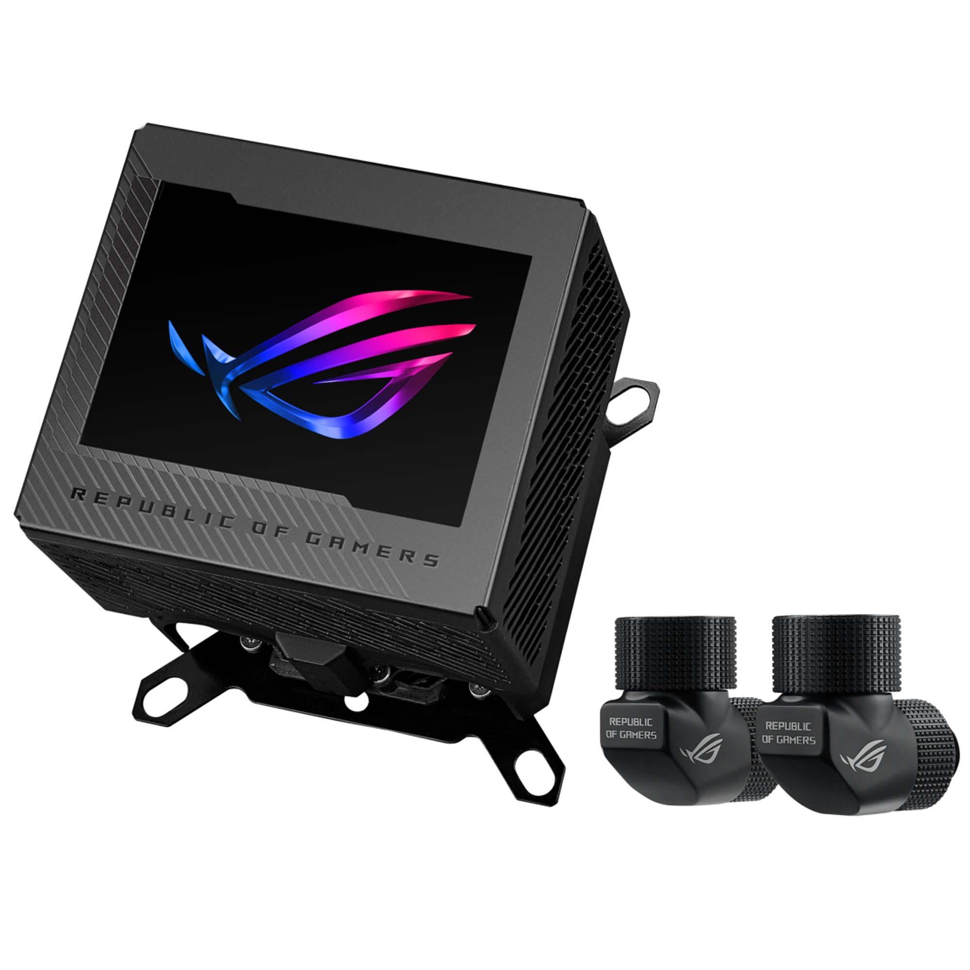 Asus ROG RYUJIN III Waterblock, schermo LCD 3.5 pollici, Nero - 360 mm