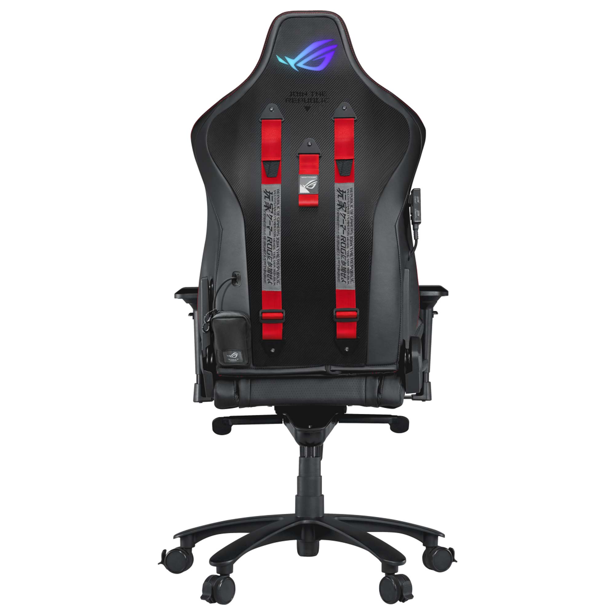 Asus ROG Chariot X (RGB) SL301W Gaming Chair - Black - immagine 4