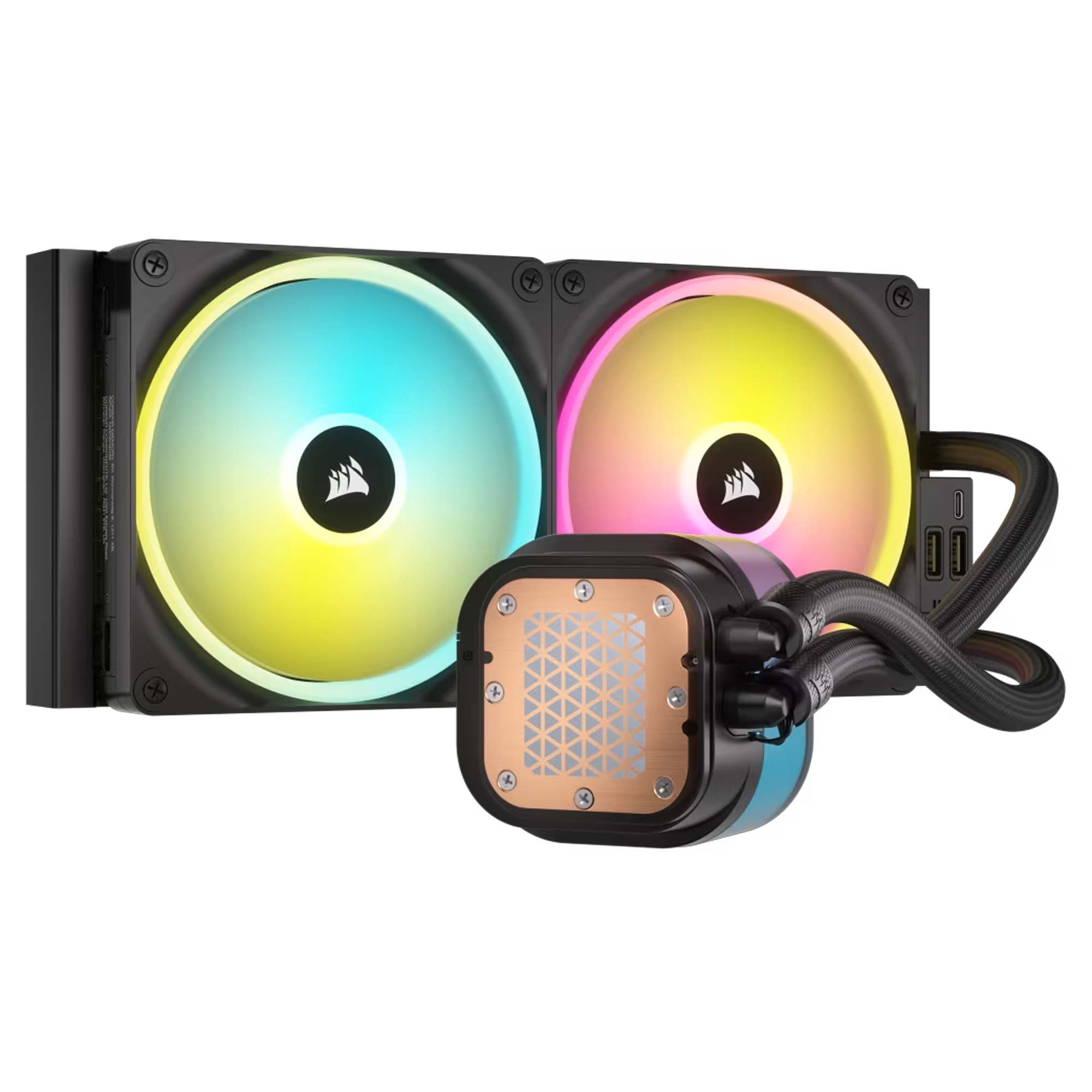 Corsair iCUE LINK H115i RGB AIO - Liquid CPU Cooler - 280 mm *refurbished* - immagine 4