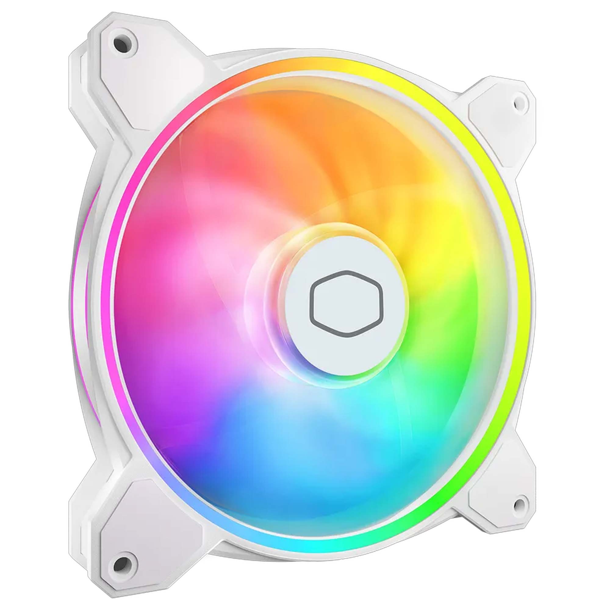 Cooler Master MasterFan MF120 Halo2 - 1 Ventola - 120 mm - Bianco