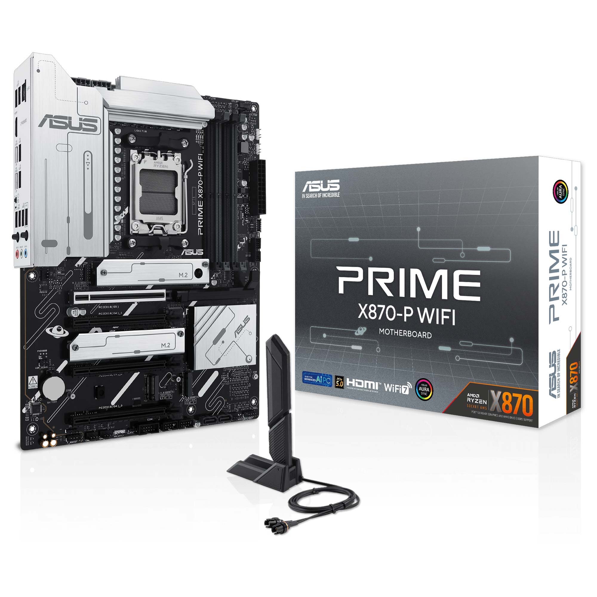 Asus Prime X870-P WiFi - Socket AM5, DDR5