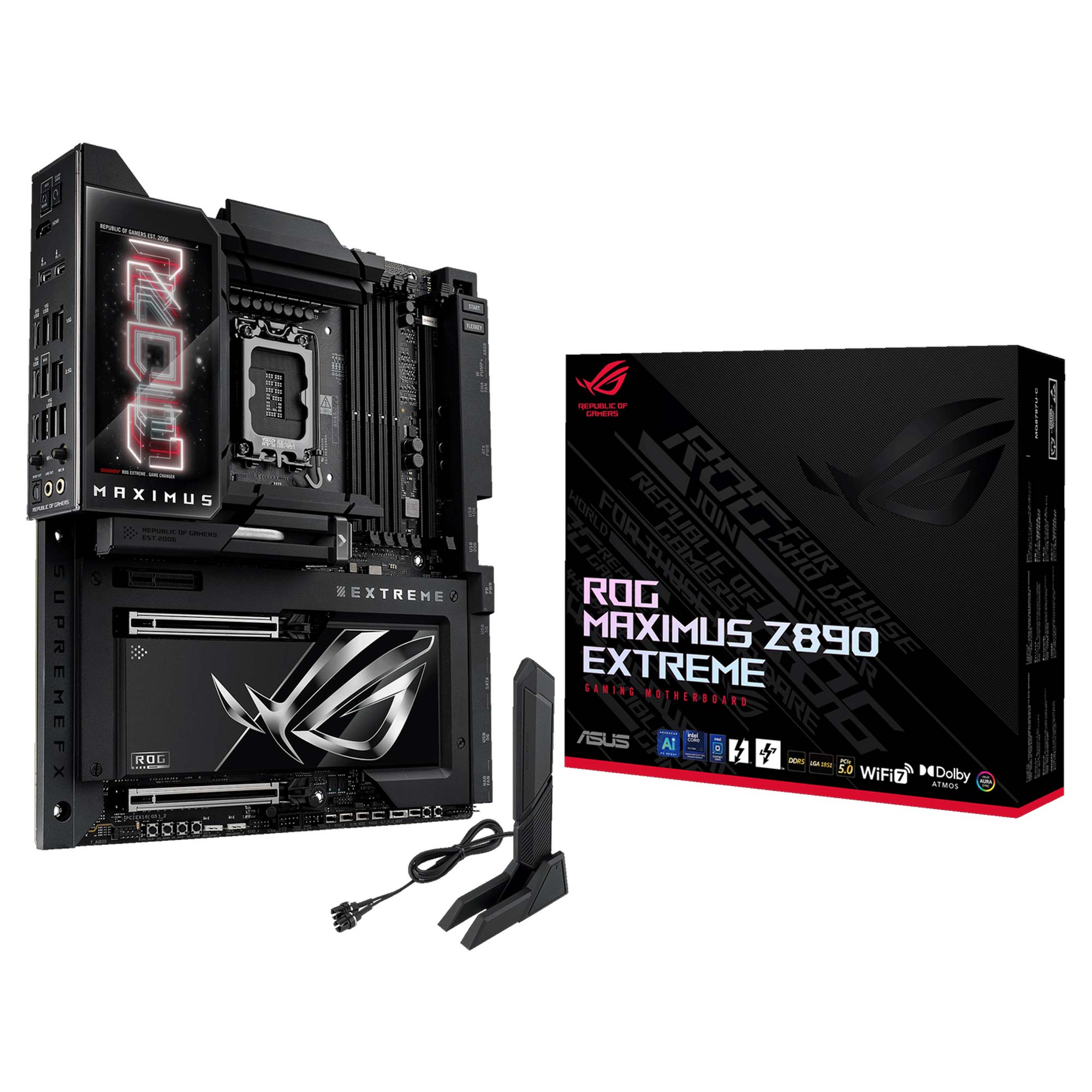 Asus ROG Maximus Z890 EXTREME, Intel Z890 Motherboard, E-ATX, DDR5 - Socket 1851 - immagine 7