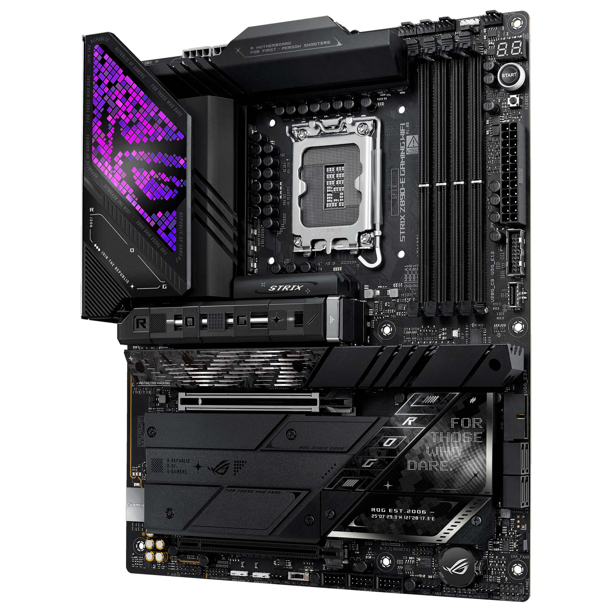 Asus ROG Strix Z890-E Gaming WiFi, Intel Z890 Motherboard, DDR5 - Socket 1851 - immagine 3