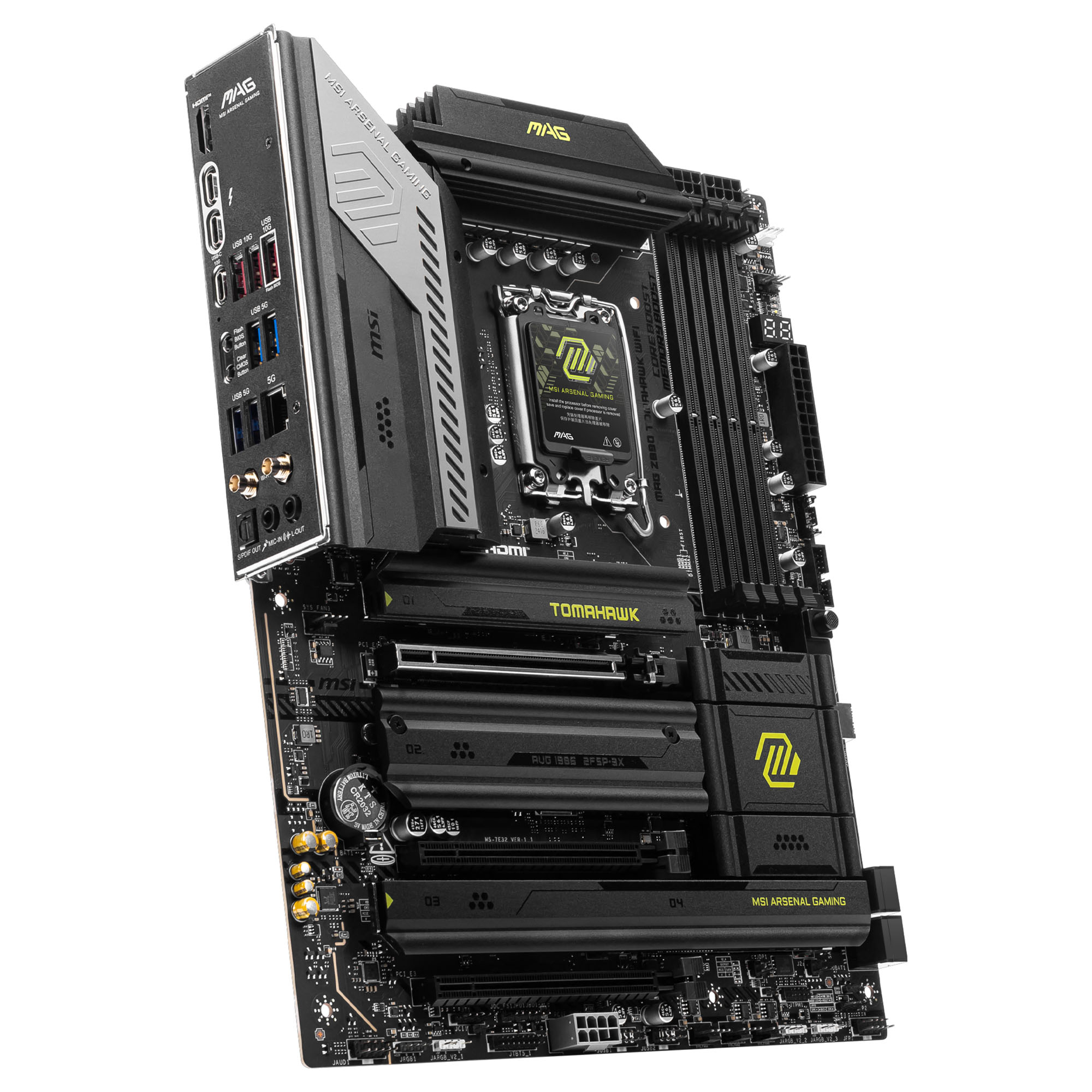 MSI MAG Z890 TOMAHAWK WiFi, Intel Z890 Motherboard, DDR5 - Socket 1851 - immagine 2