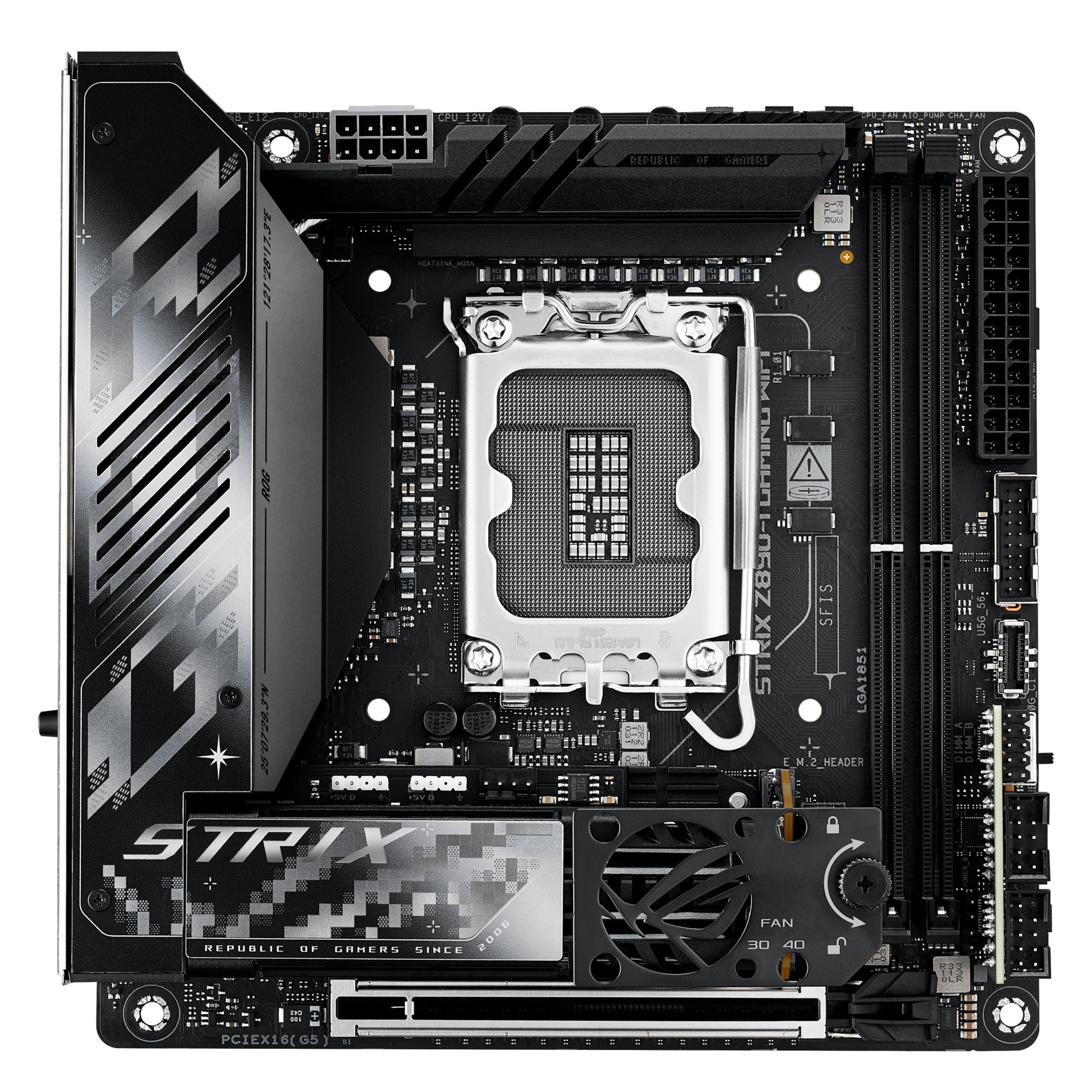 Asus ROG Maximus Z890-I Gaming WiFi, Intel Z890 Motherboard, DDR5 - Socket 1851 - immagine 2