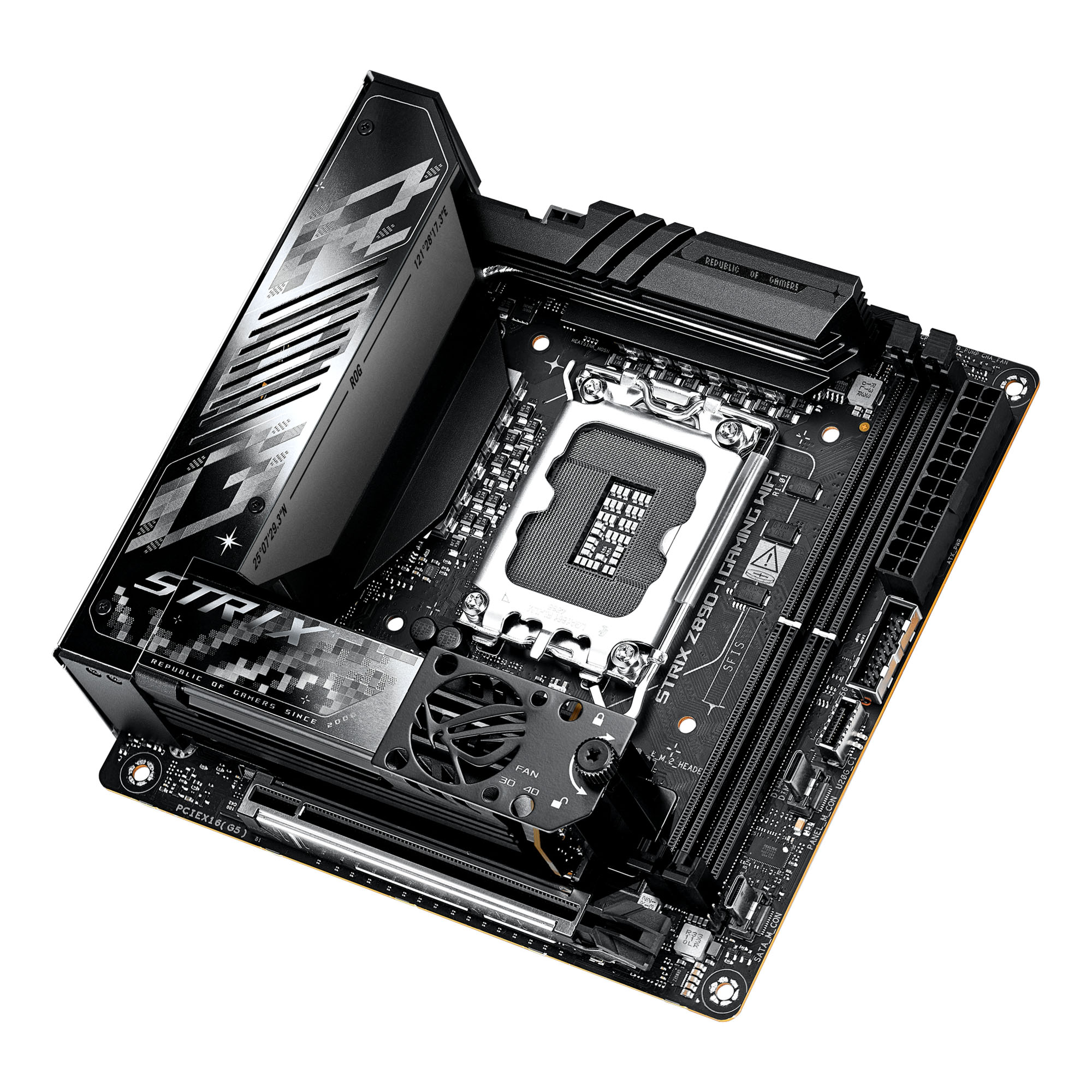 Asus ROG Maximus Z890-I Gaming WiFi, Intel Z890 Motherboard, DDR5 - Socket 1851 - immagine 3