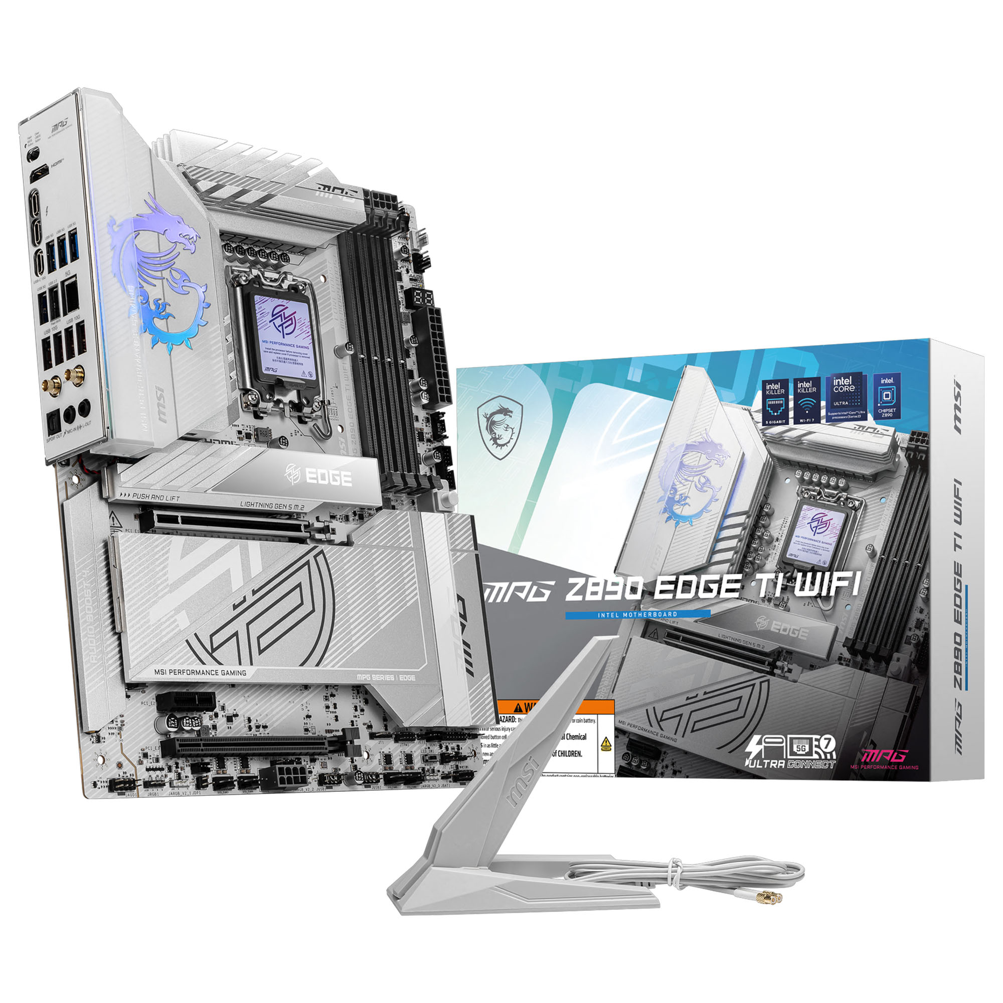 MSI MAG Z890 EDGE TI WiFi, Intel Z890 Motherboard, DDR5 - Socket 1851