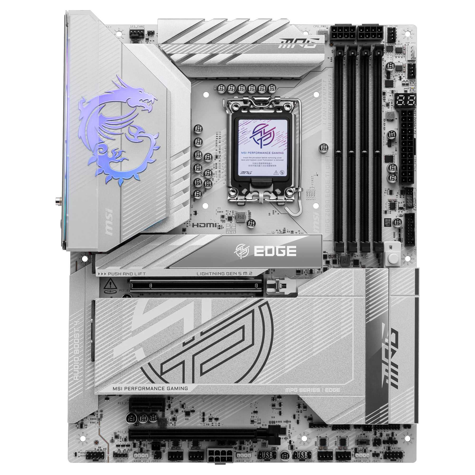 MSI MAG Z890 EDGE TI WiFi, Intel Z890 Motherboard, DDR5 - Socket 1851 - immagine 3