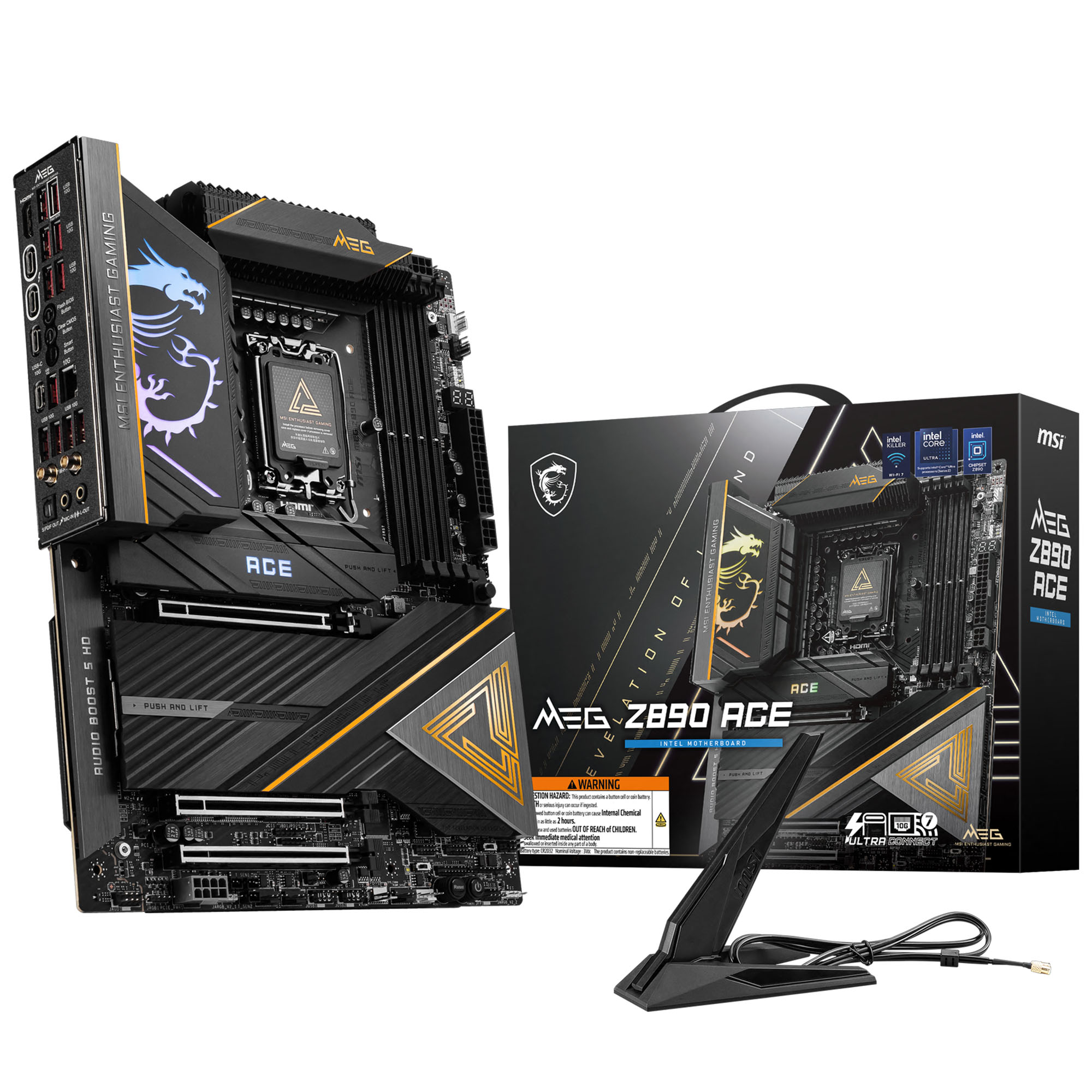 MSI MAG Z890 ACE, Intel Z890 Motherboard, DDR5 - Socket 1851