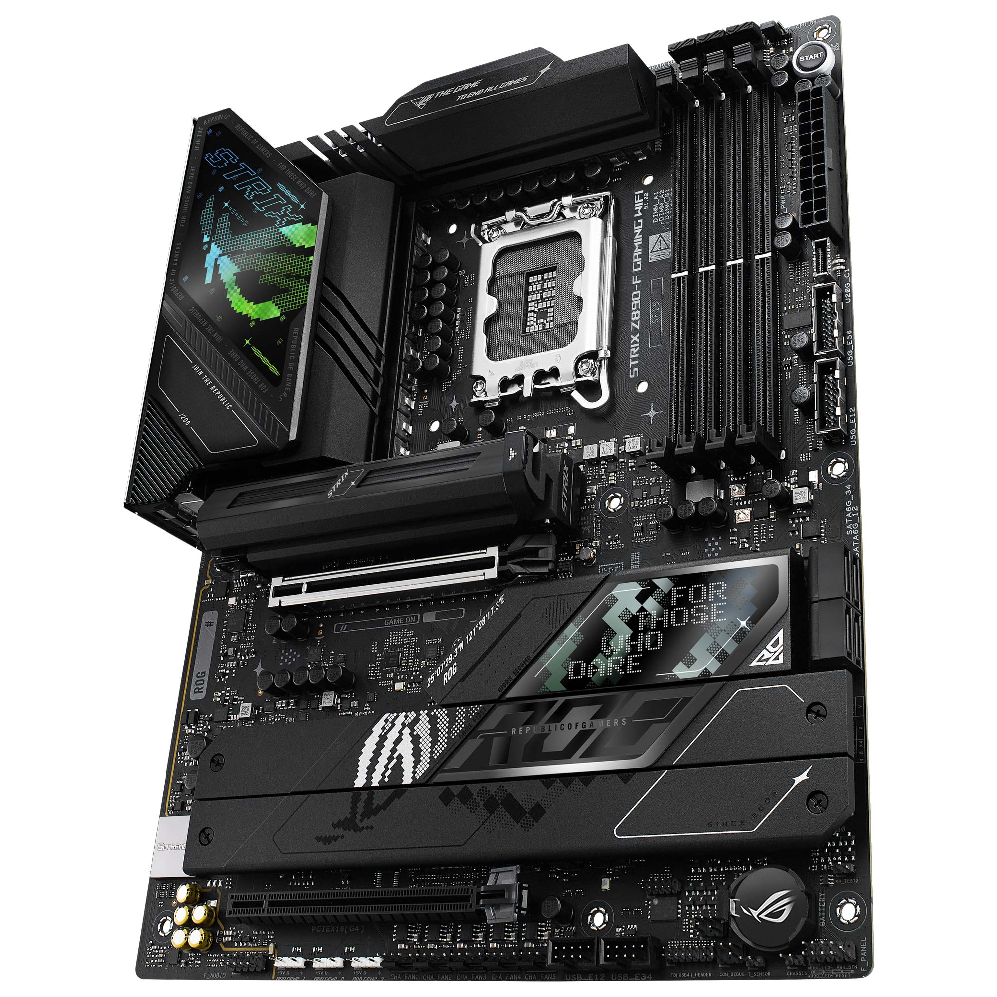 Asus ROG Strix Z890-F Gaming WiFi, Intel Z890 Motherboard, DDR5 - Socket 1851 - immagine 3