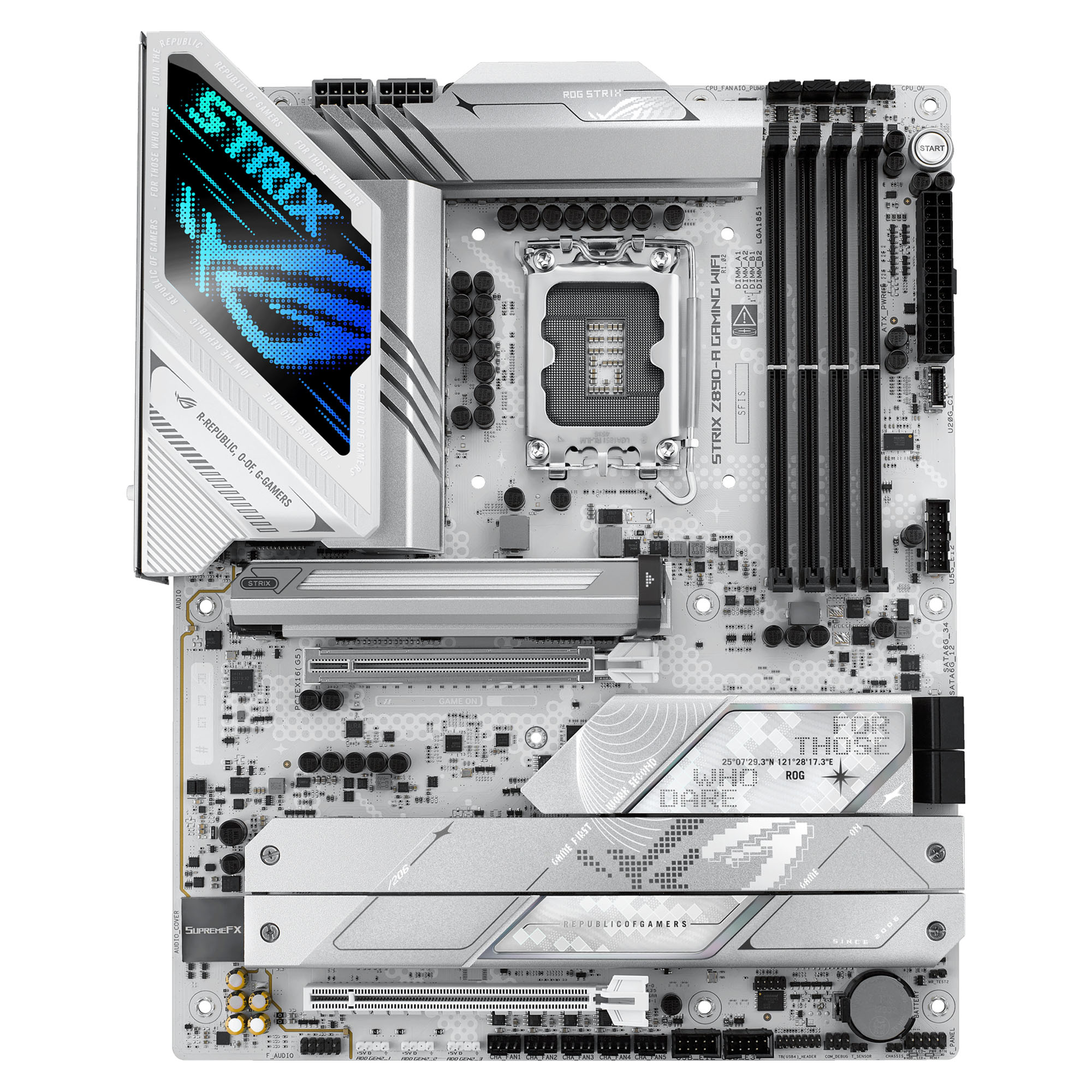 Asus ROG Strix Z890-A Gaming WiFi, Intel Z890 Motherboard, DDR5 - Socket 1851 - immagine 2