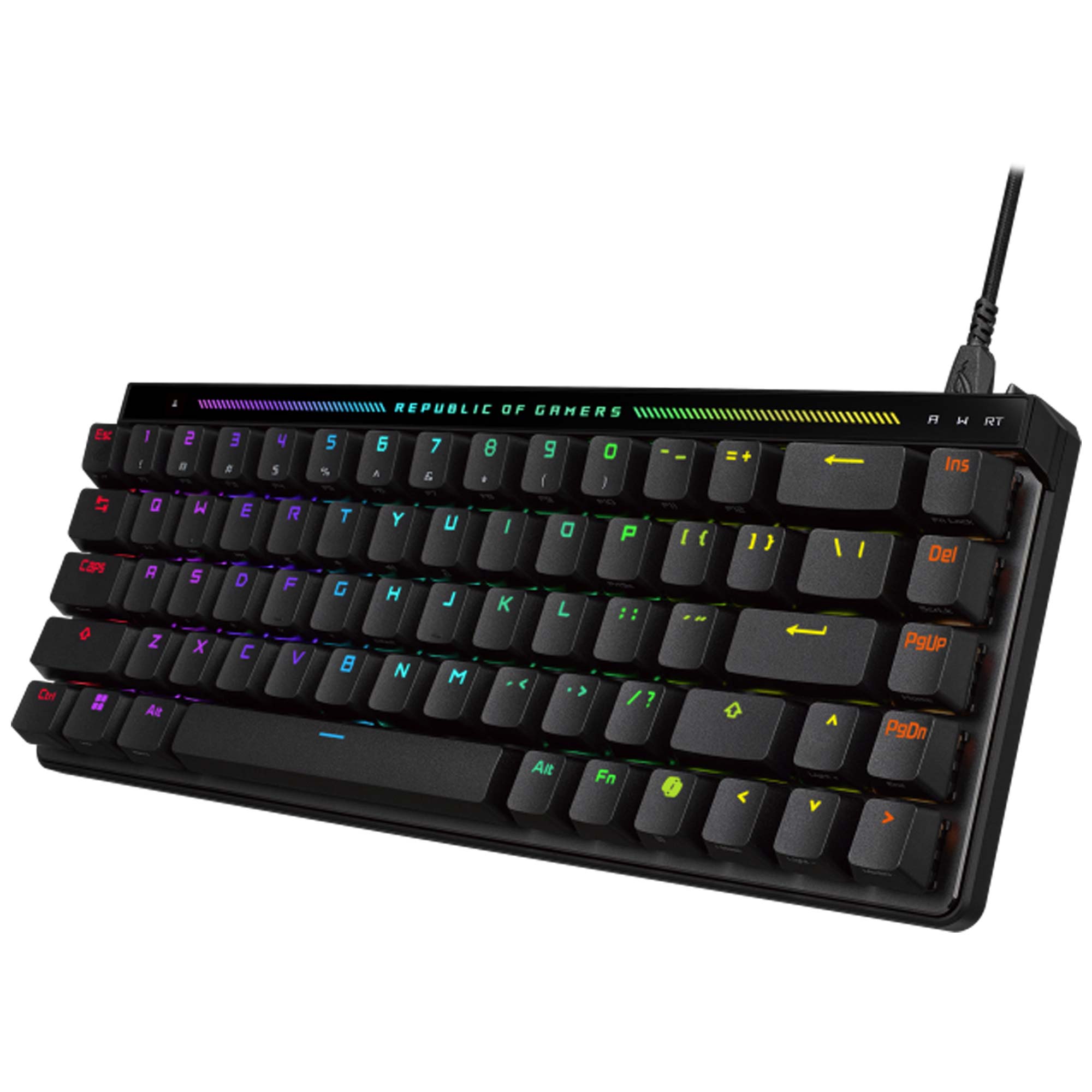 Asus ROG Falchion Ace HFX, Tastiera Gaming ROG NX, TKL 60%, Layout ITA - Nero
