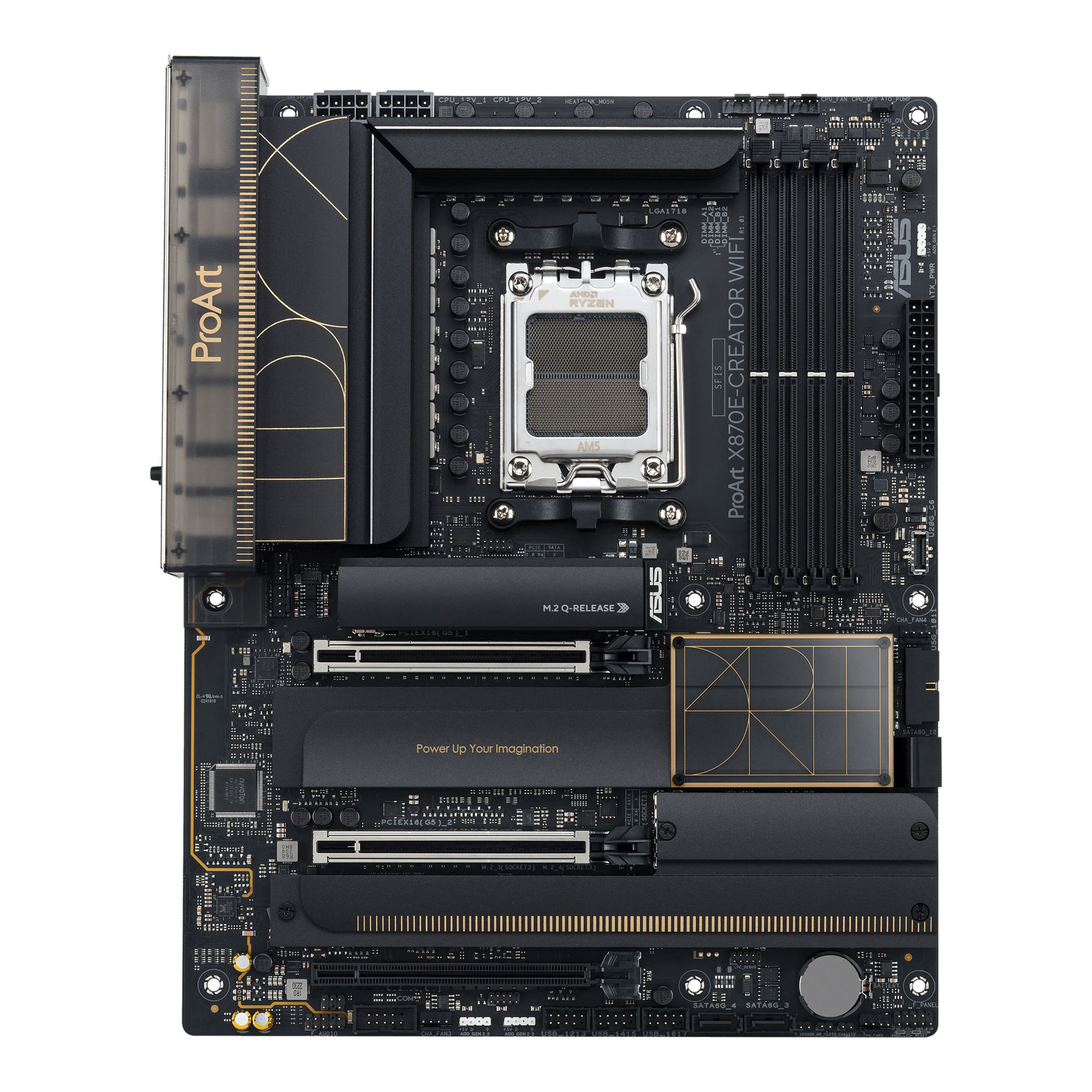 Asus ProArt X870E-Creator WiFi Mainboard, AMD X870E, Socket AM5, DDR5 - immagine 2