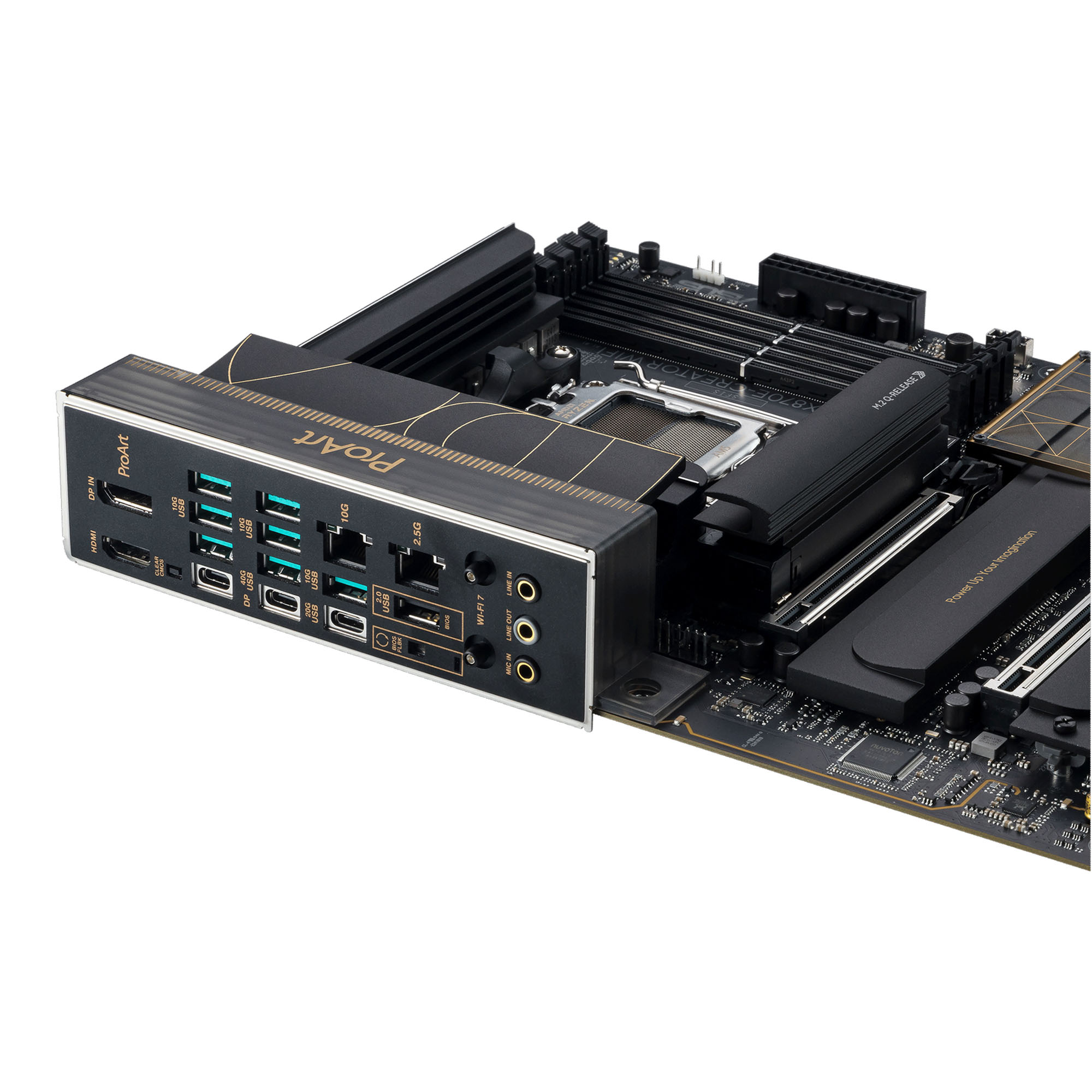 Asus ProArt X870E-Creator WiFi Mainboard, AMD X870E, Socket AM5, DDR5 - immagine 5