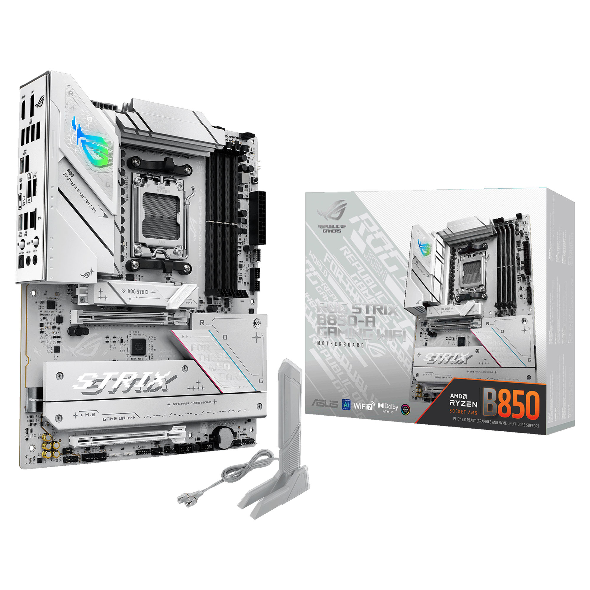 Asus ROG STRIX B850-A Gaming WiFi - Socket AM5, DDR5