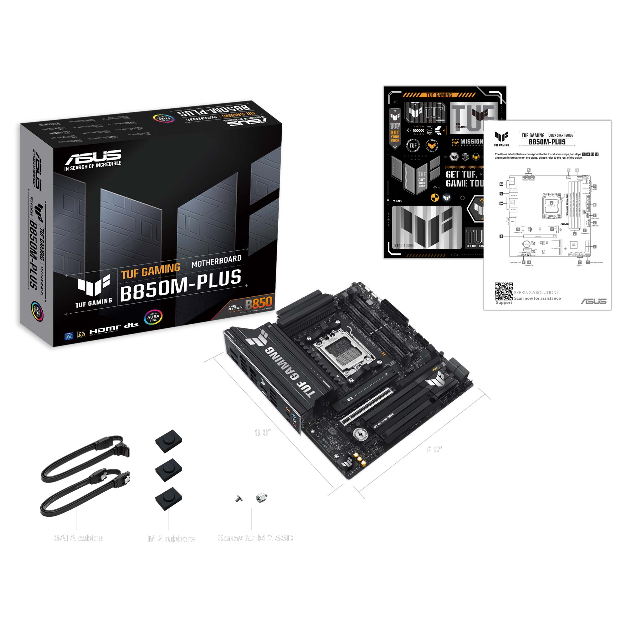 Asus TUF Gaming B850M-PLUS - Socket AM5, DDR5 - immagine 6