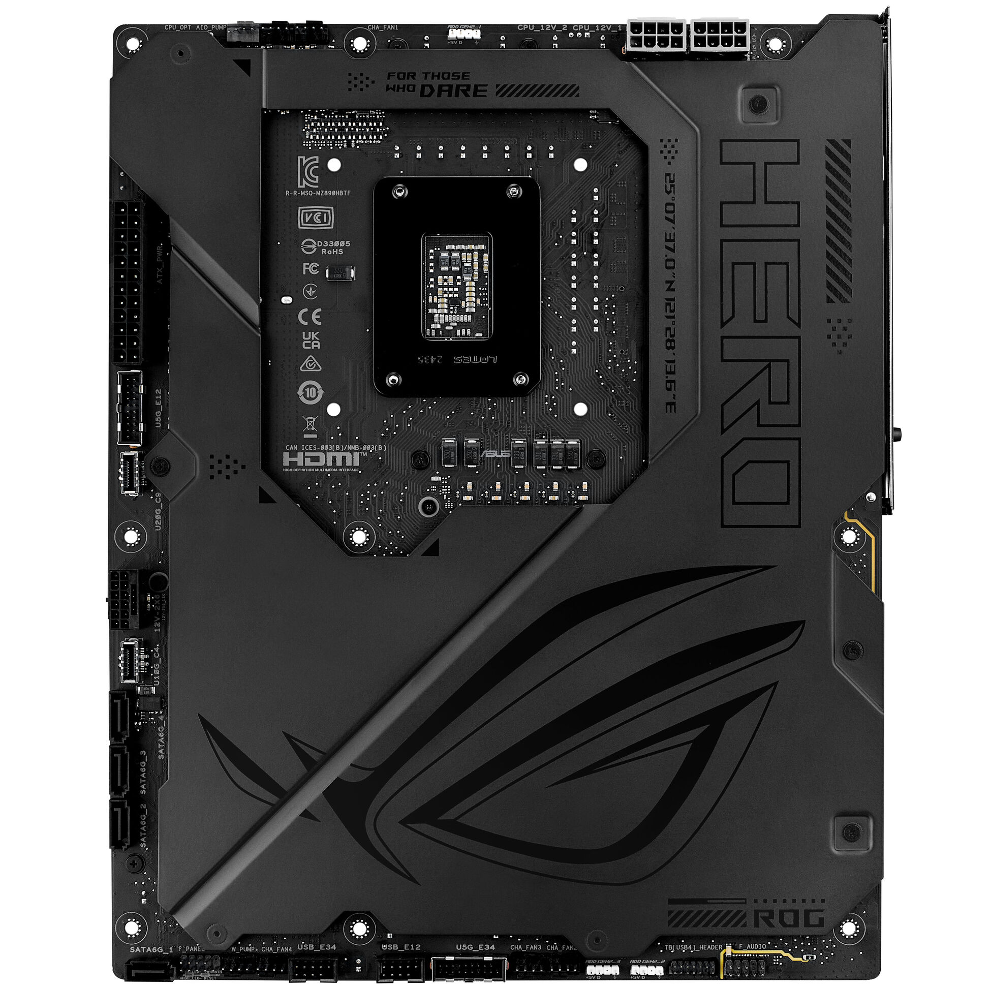 Asus ROG Maximus Z890 HERO BTF, Intel Z890 Motherboard, DDR5 - Socket 1851 - immagine 4