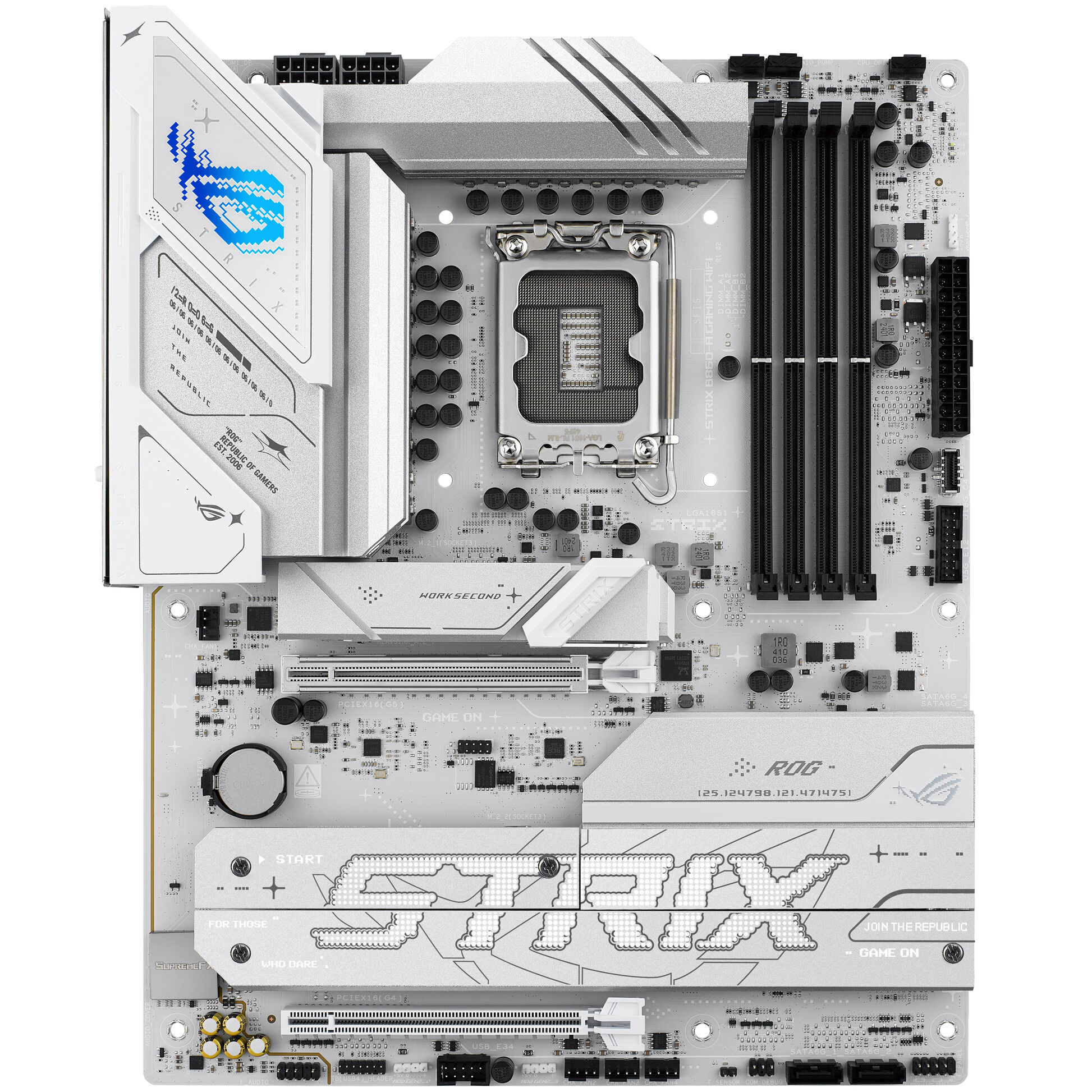 Asus ROG Strix B860-A Gaming WiFi, Intel B860 Motherboard, DDR5 - Socket 1851 - immagine 3
