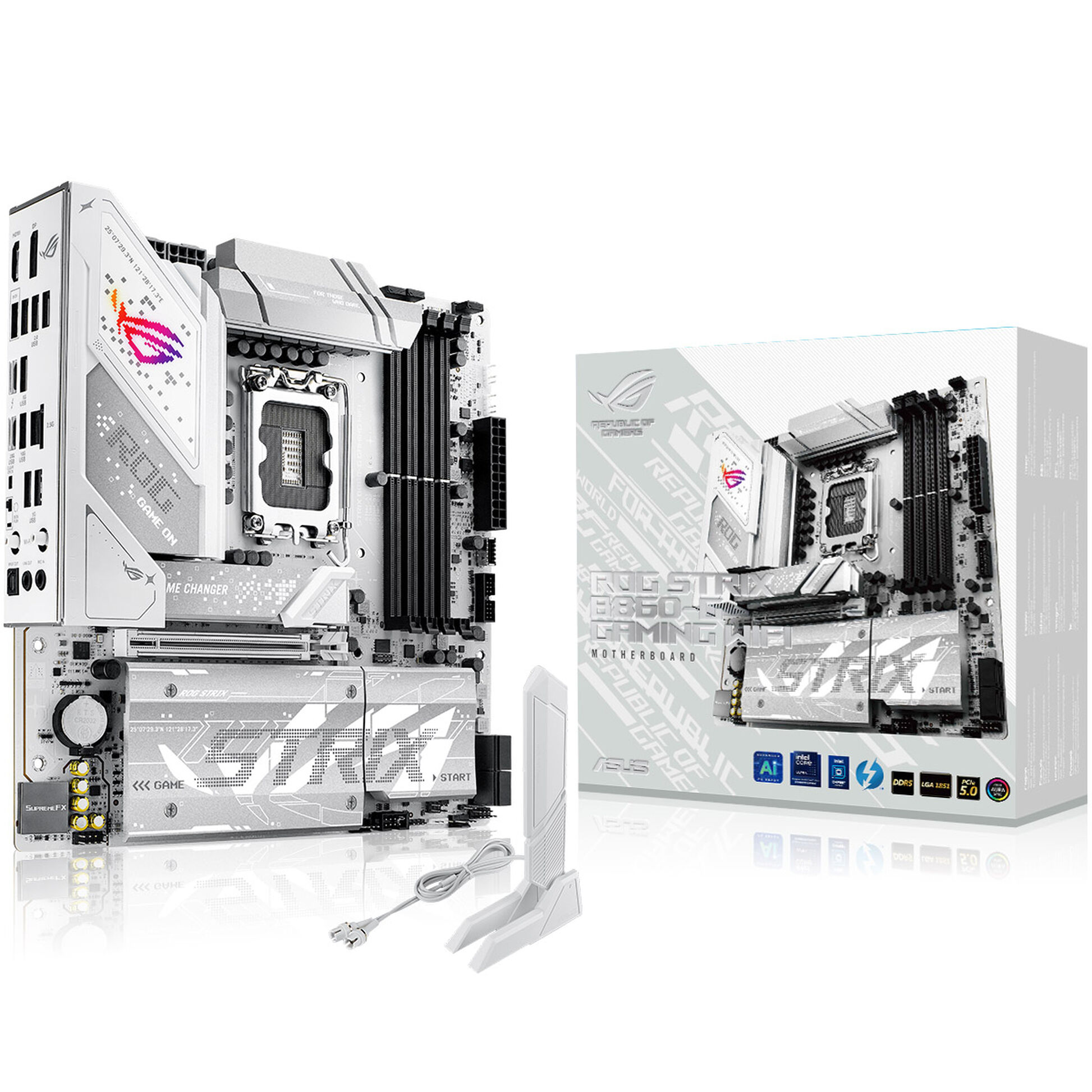 Asus ROG Strix B860-G Gaming WiFi, Intel B860 Motherboard, DDR5 - Socket 1851