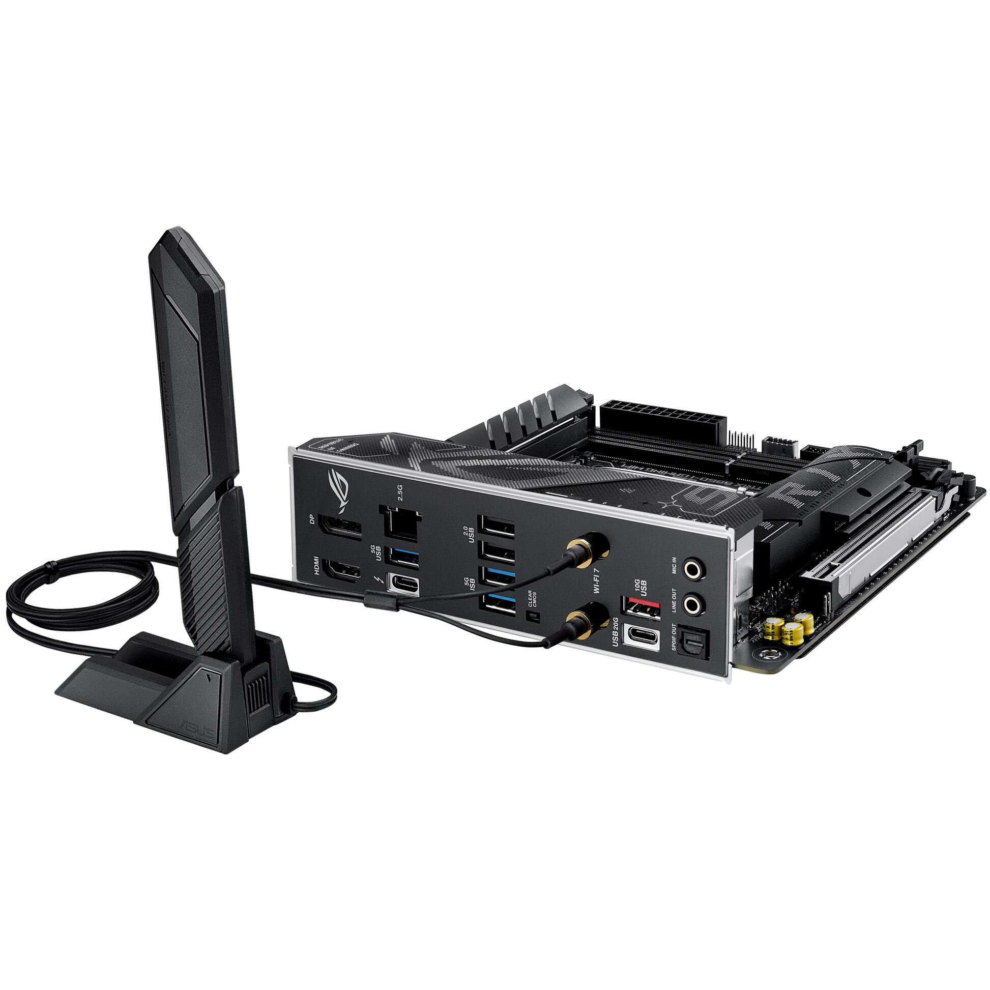 Asus ROG Strix B860-I Gaming WiFi, Intel B860 Motherboard, DDR5 - Socket 1851 - immagine 3