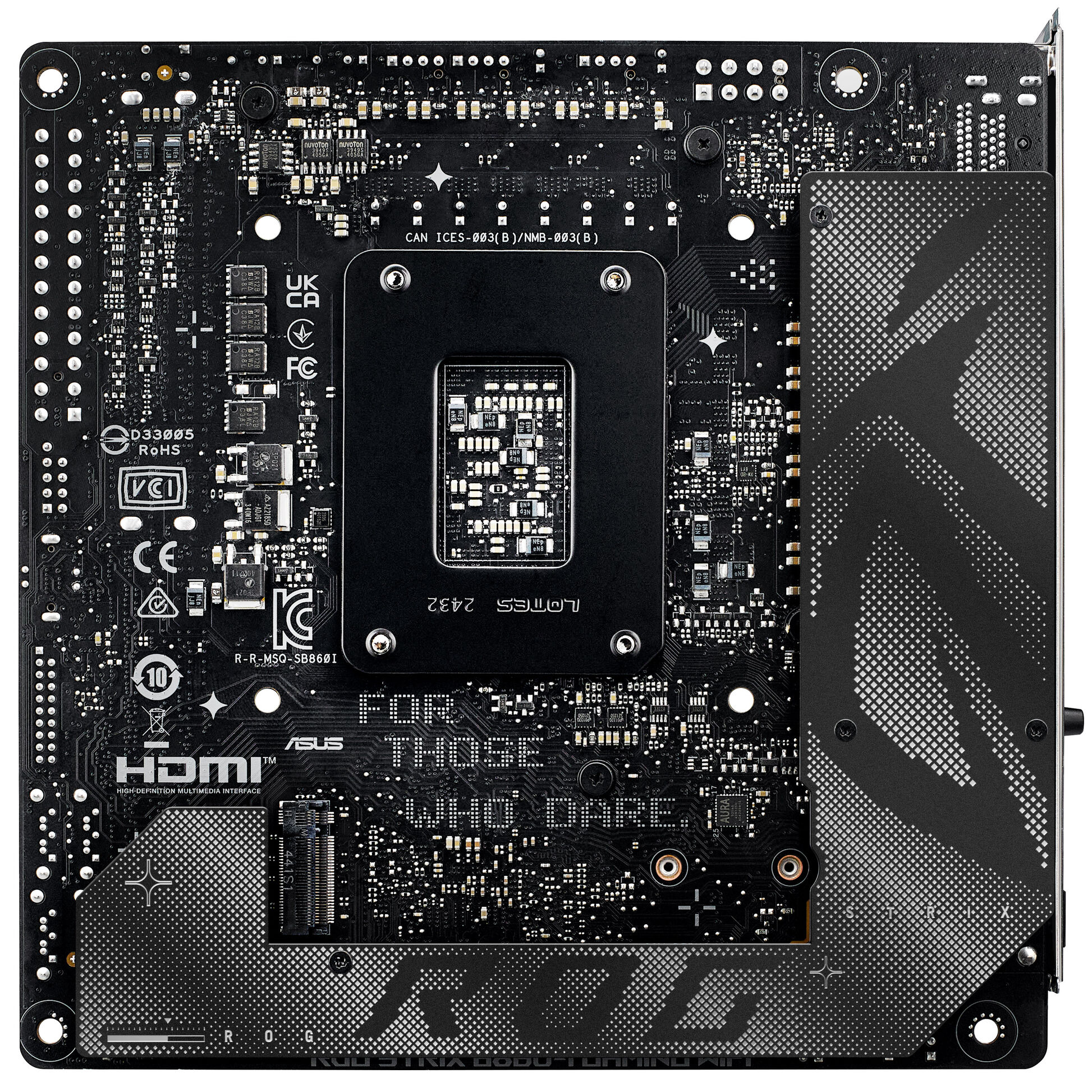 Asus ROG Strix B860-I Gaming WiFi, Intel B860 Motherboard, DDR5 - Socket 1851 - immagine 5