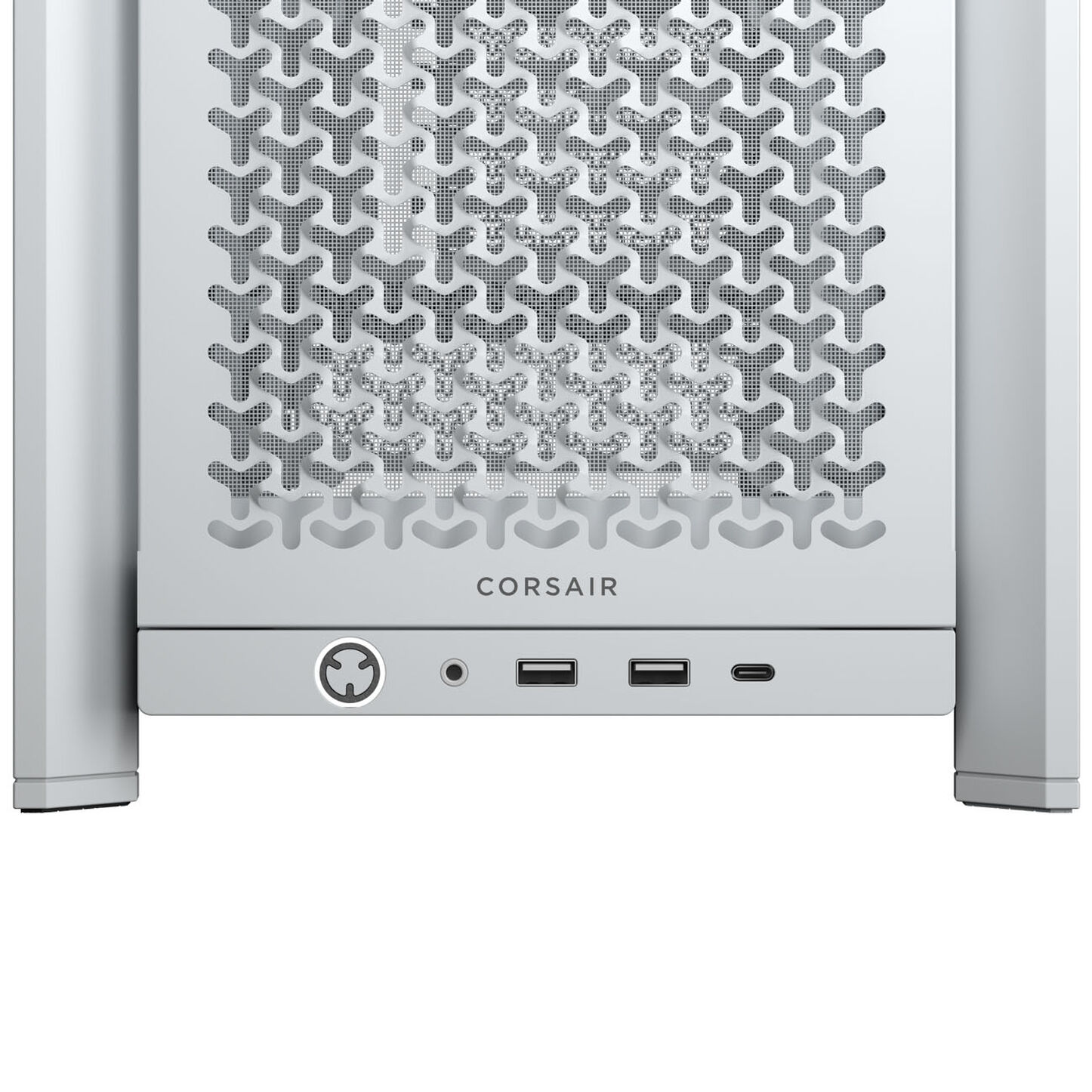 Corsair FRAME 4000D Tempered Glass, Mid-Tower - Bianco - immagine 7