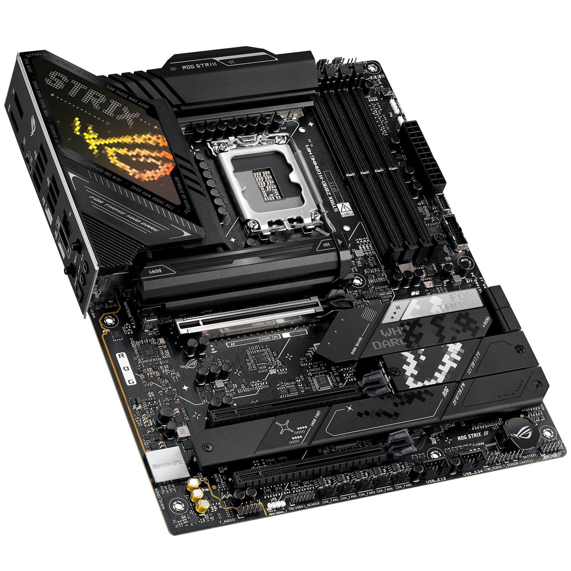Asus ROG Strix Z890-H Gaming WiFi, Intel Z890 Motherboard, DDR5 - Socket 1851 - immagine 2
