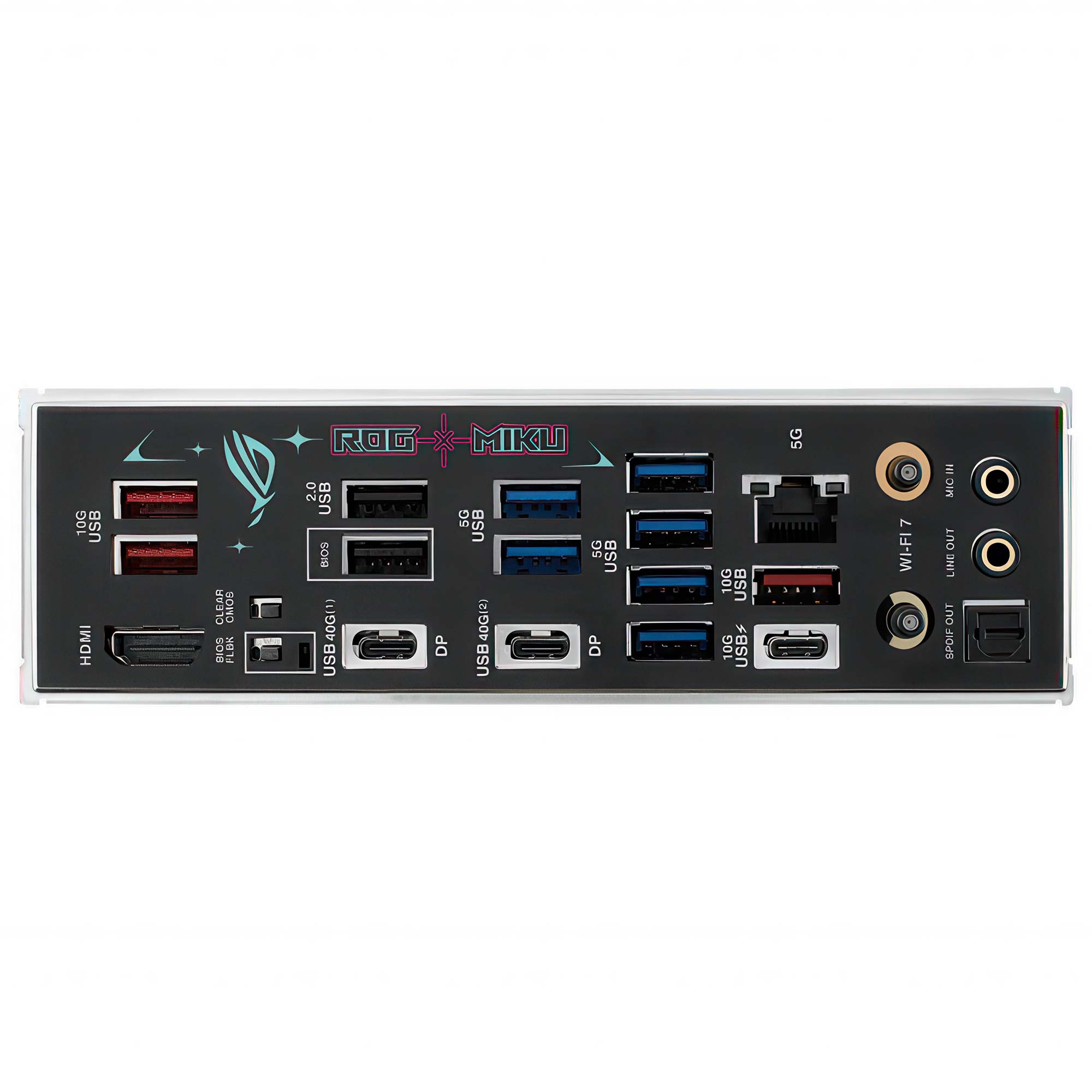 Asus ROG STRIX X870E-H Gaming Wifi 7 Hatsune Miku Edition - Socket AM5, DDR5 - immagine 4