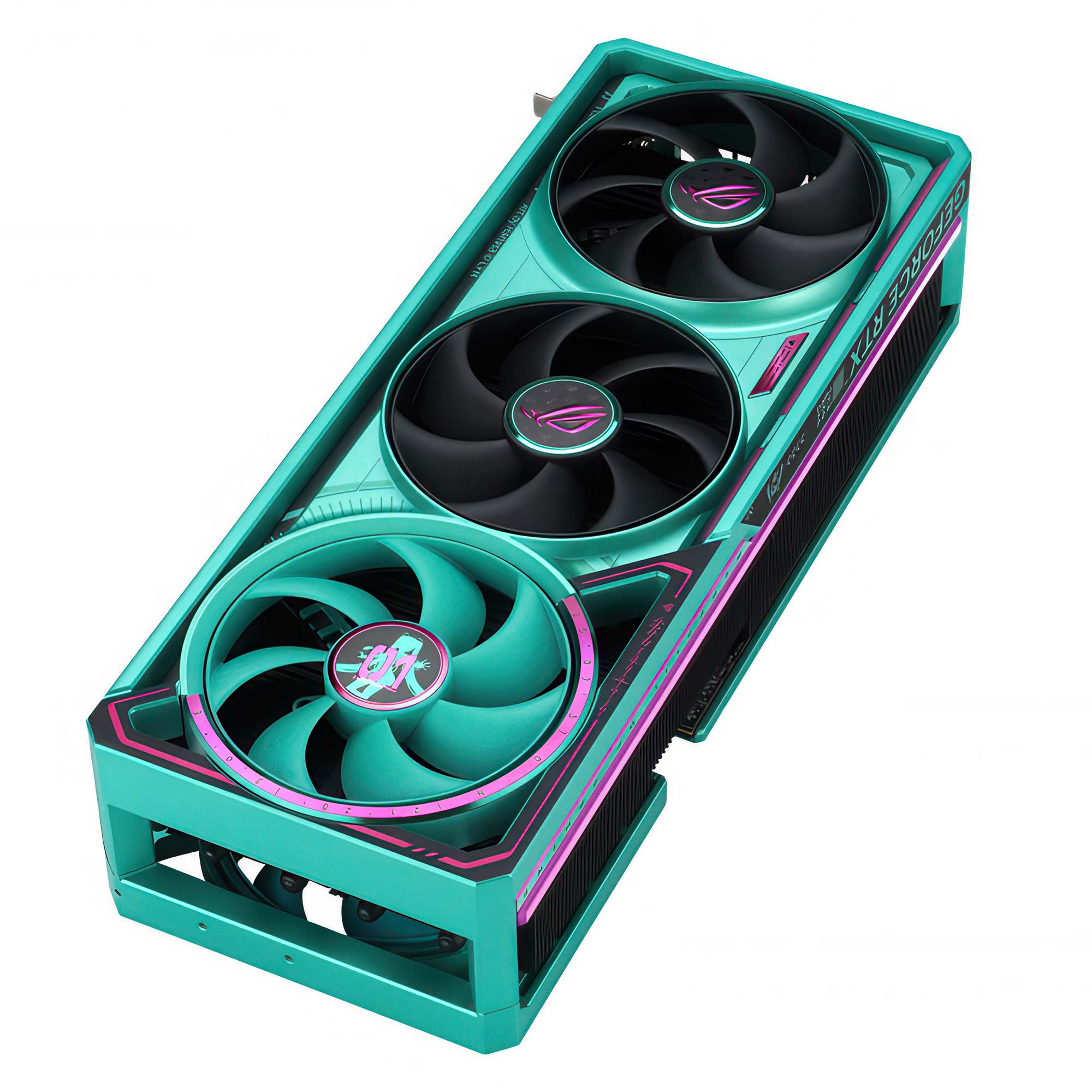 Asus ROG Astral GeForce RTX 5080 16GB OC Hatsune Miku Edition, 16384 MB GDDR7, DLSS 4 - immagine 3